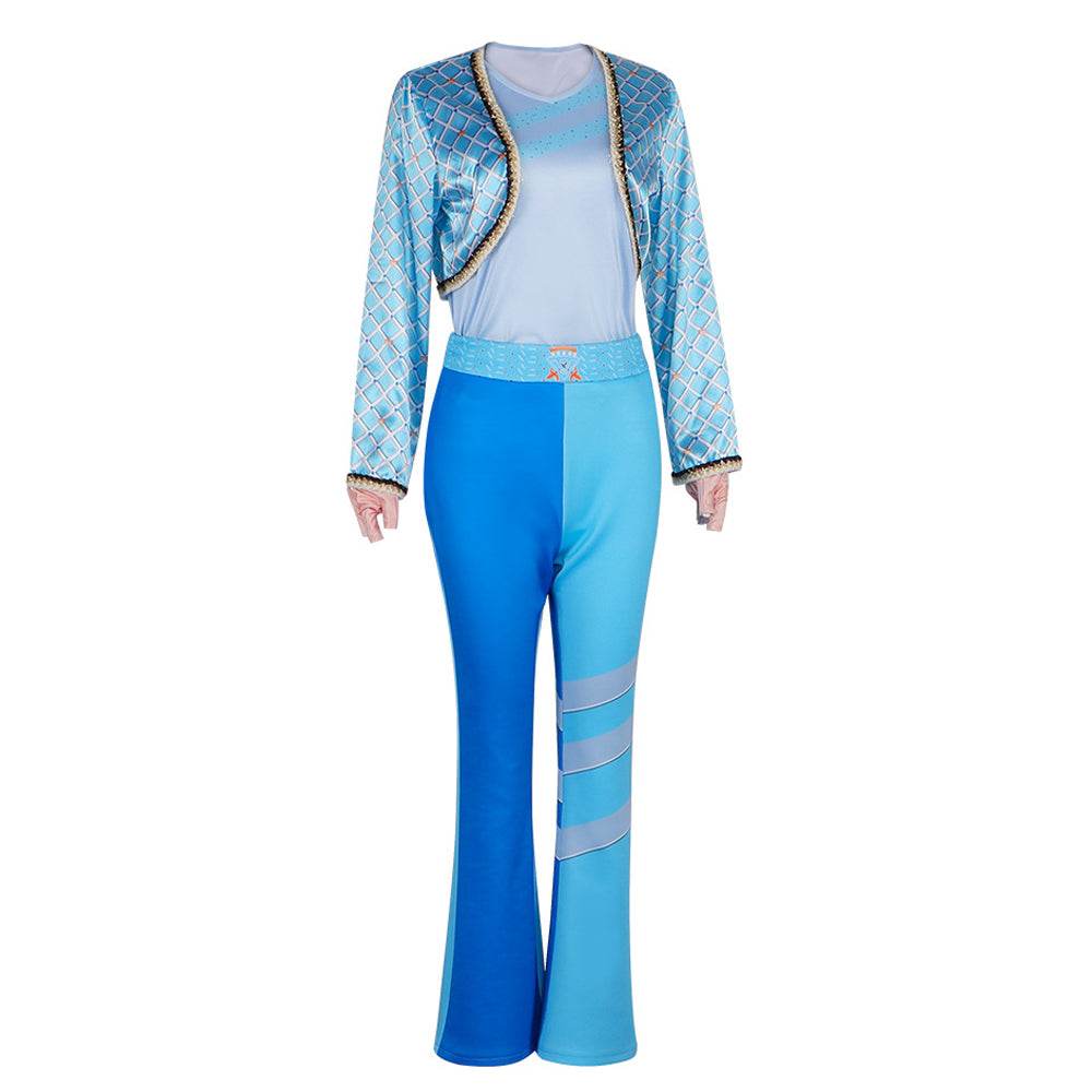 Chloe Charming Cosplay Costume Women Blue Outfit Party Carnival - Ecosfun