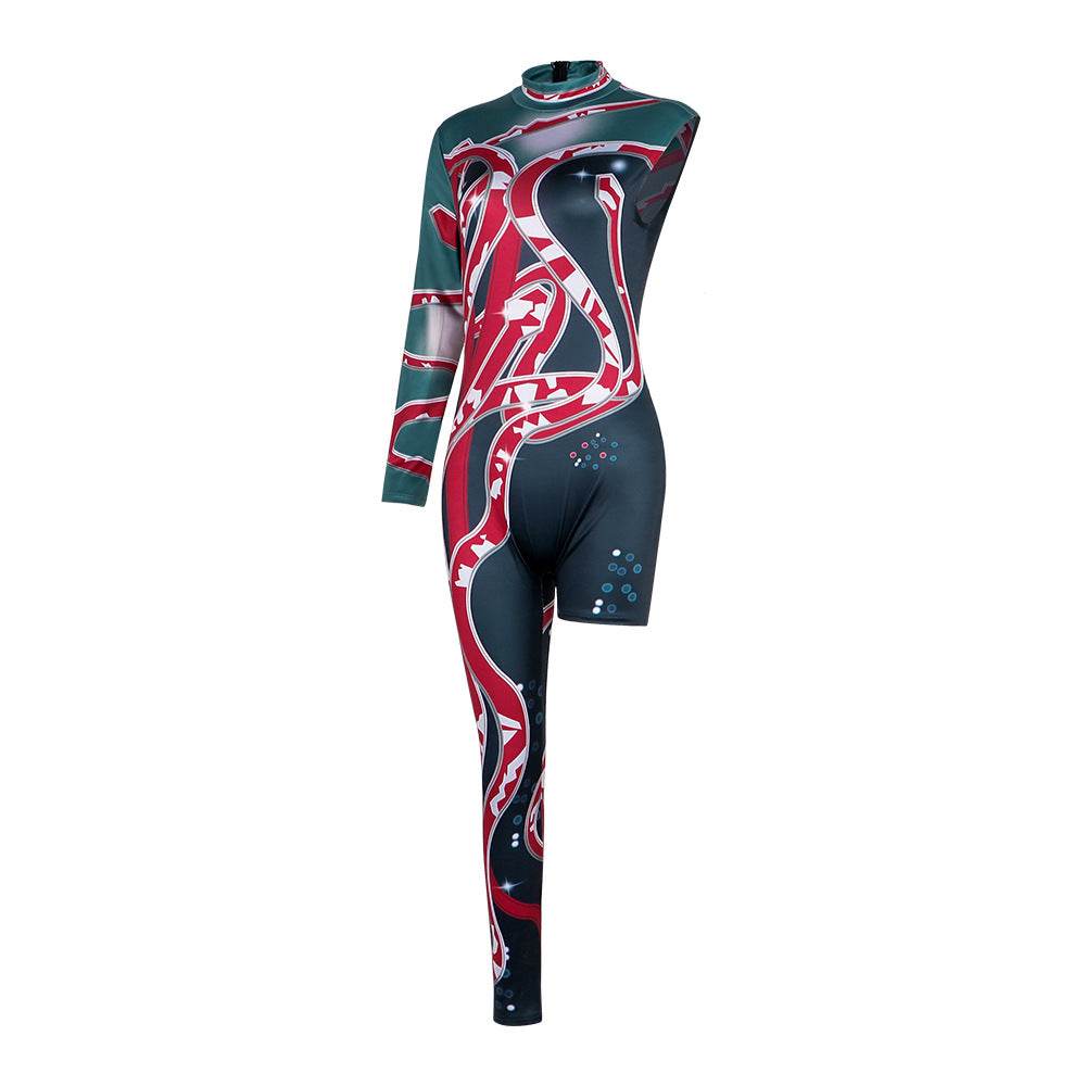 Swifties Cheerleaders Cosplay Costume Jumpsuit Zentai Party Carnival - Ecosfun