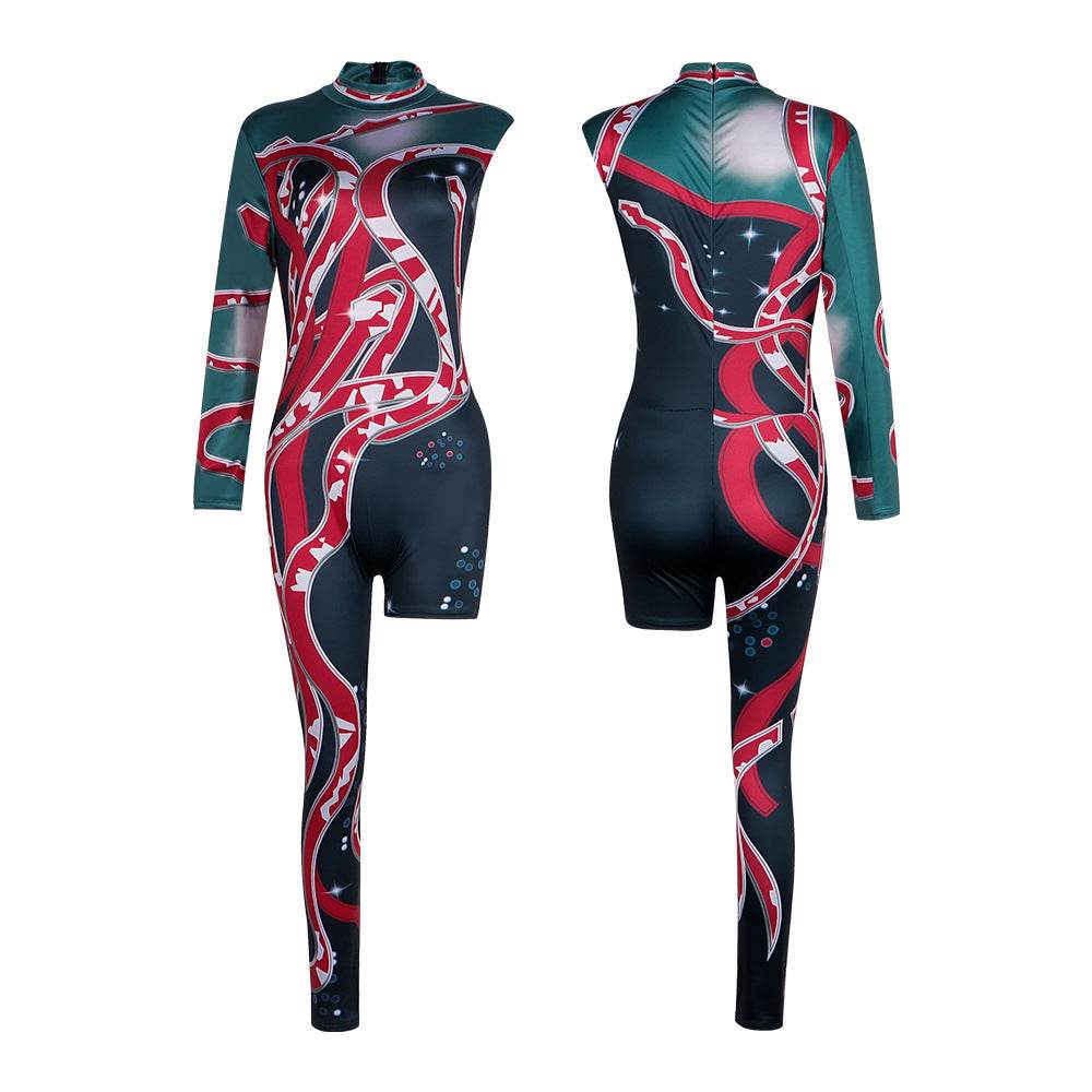 Swifties Cheerleaders Cosplay Costume Jumpsuit Zentai Party Carnival - Ecosfun