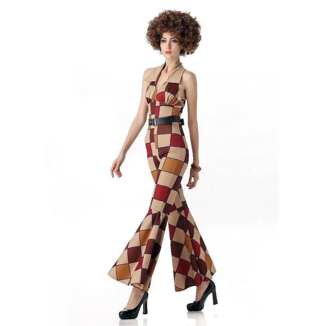 1920s Disco Stage Masquerade Fancy Dress Costumes Halloween For Women Men Leisure Suit - Ecosfun