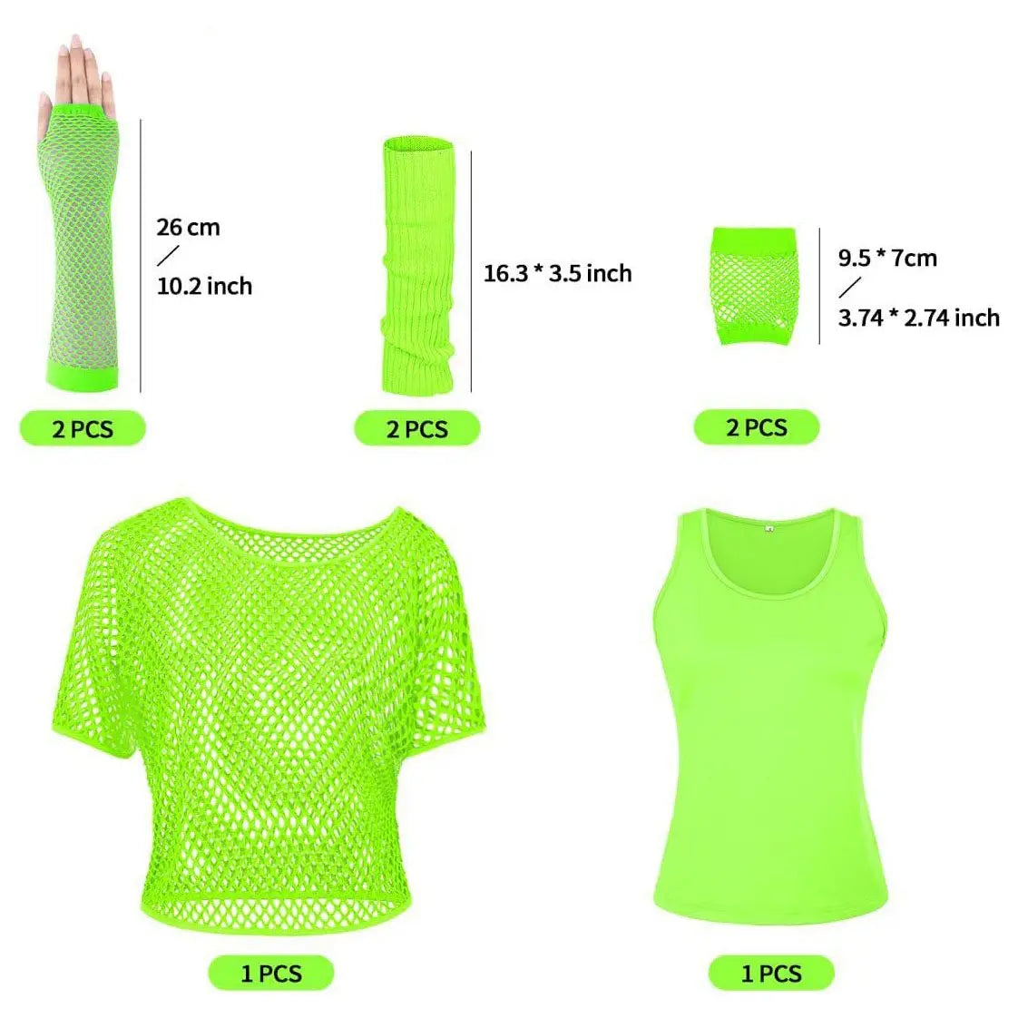 1980s Top Fishnet Women T-shirt Suit 80s Costumes Cosplay Party Carnival|?PajmasBuy