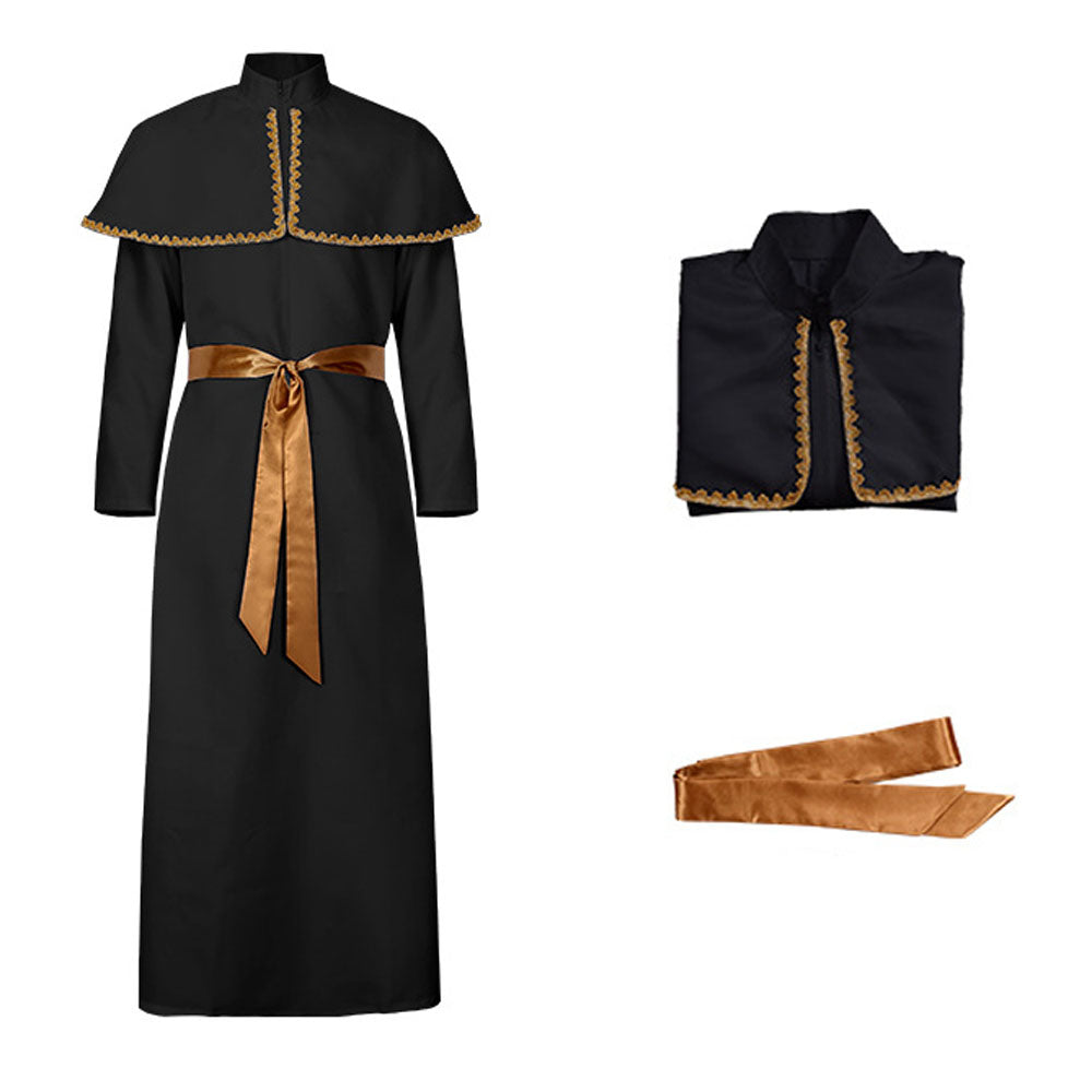 Men's Pope Costume Halloween Medieval Cosplay