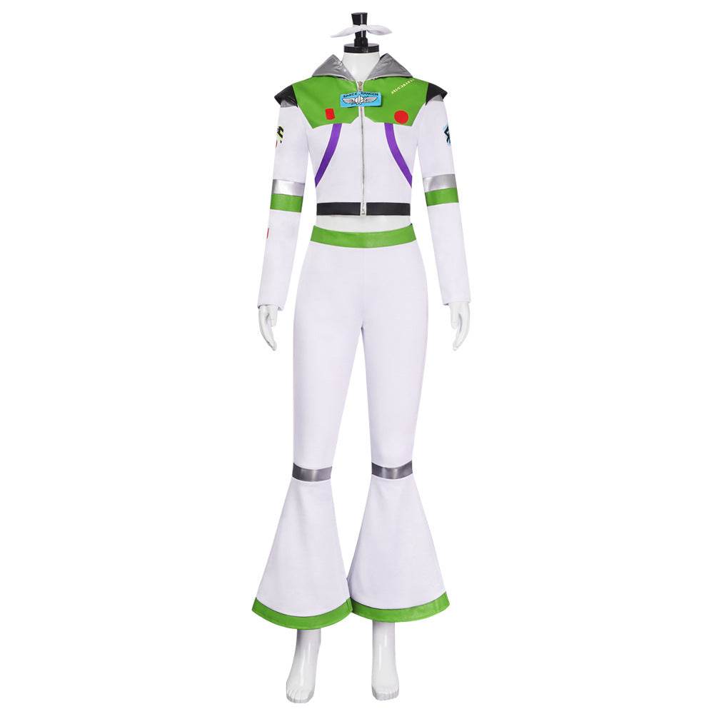 Toy Story Buzz Lightyear Women's Jumpsuit Cosplay Costume Halloween - Ecosfun