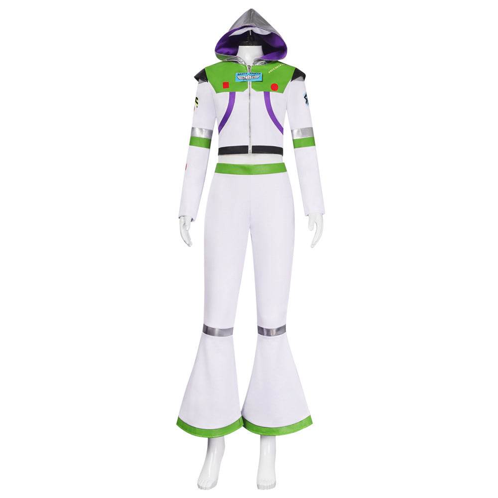 Toy Story Buzz Lightyear Women's Jumpsuit Cosplay Costume Halloween - Ecosfun