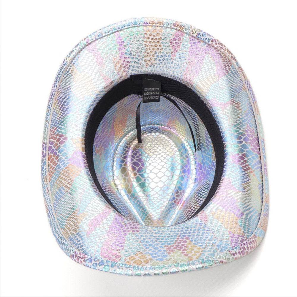 Western cowboy hat men's retro sequined Party dance - Ecosfun