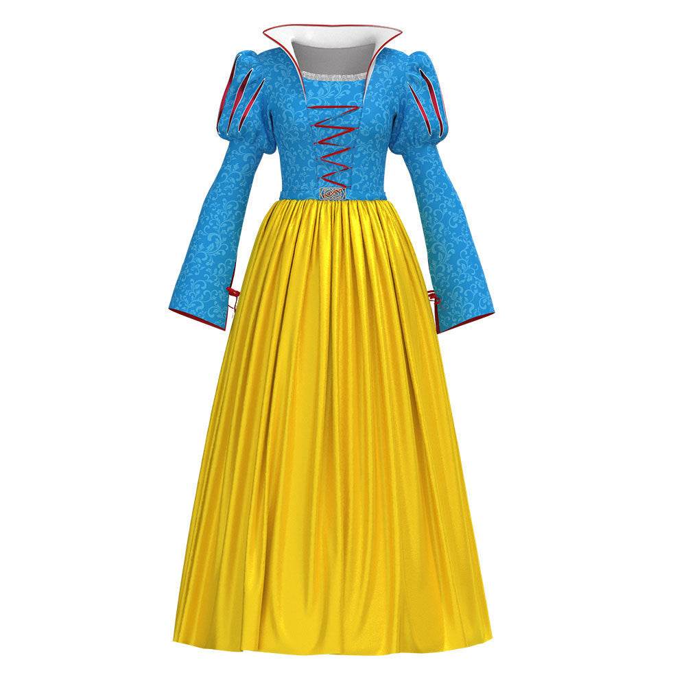 2025 Snow White Dress Cosplay Costume Halloween Party Carnival - Ecosfun