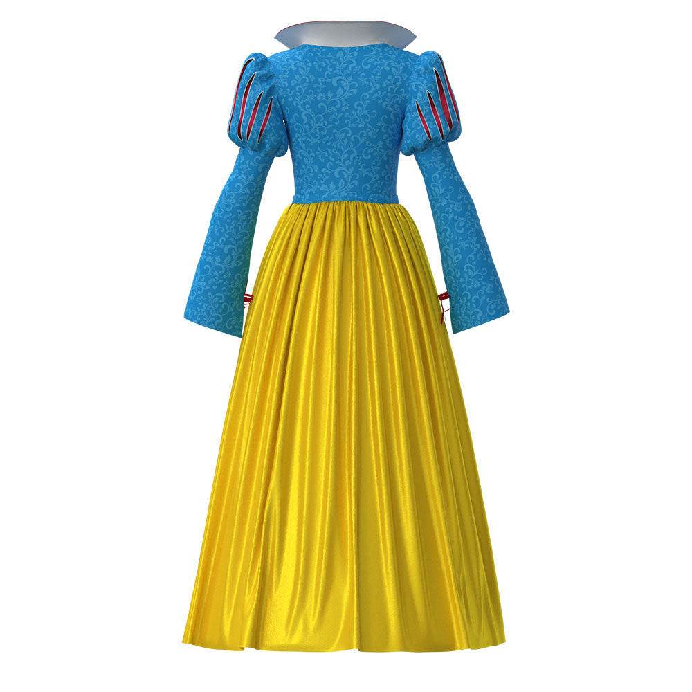 2025 Snow White Dress Cosplay Costume Halloween Party Carnival - Ecosfun