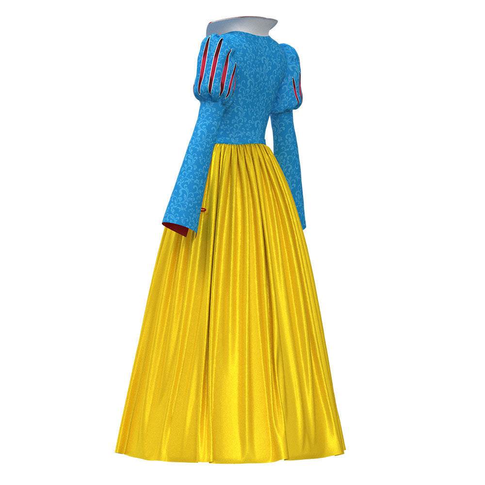 2025 Snow White Dress Cosplay Costume Halloween Party Carnival - Ecosfun