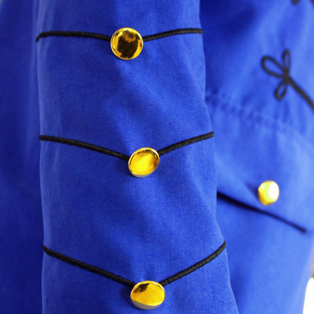 Men's Medieval Vintage Embroidered Button Jacket Outfits Carnival