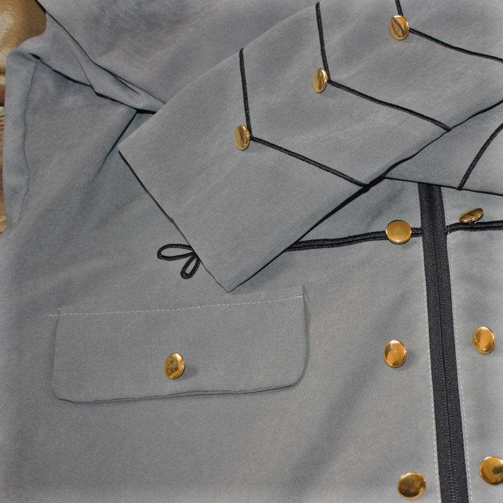 Men's Medieval Vintage Embroidered Button Jacket Outfits Carnival