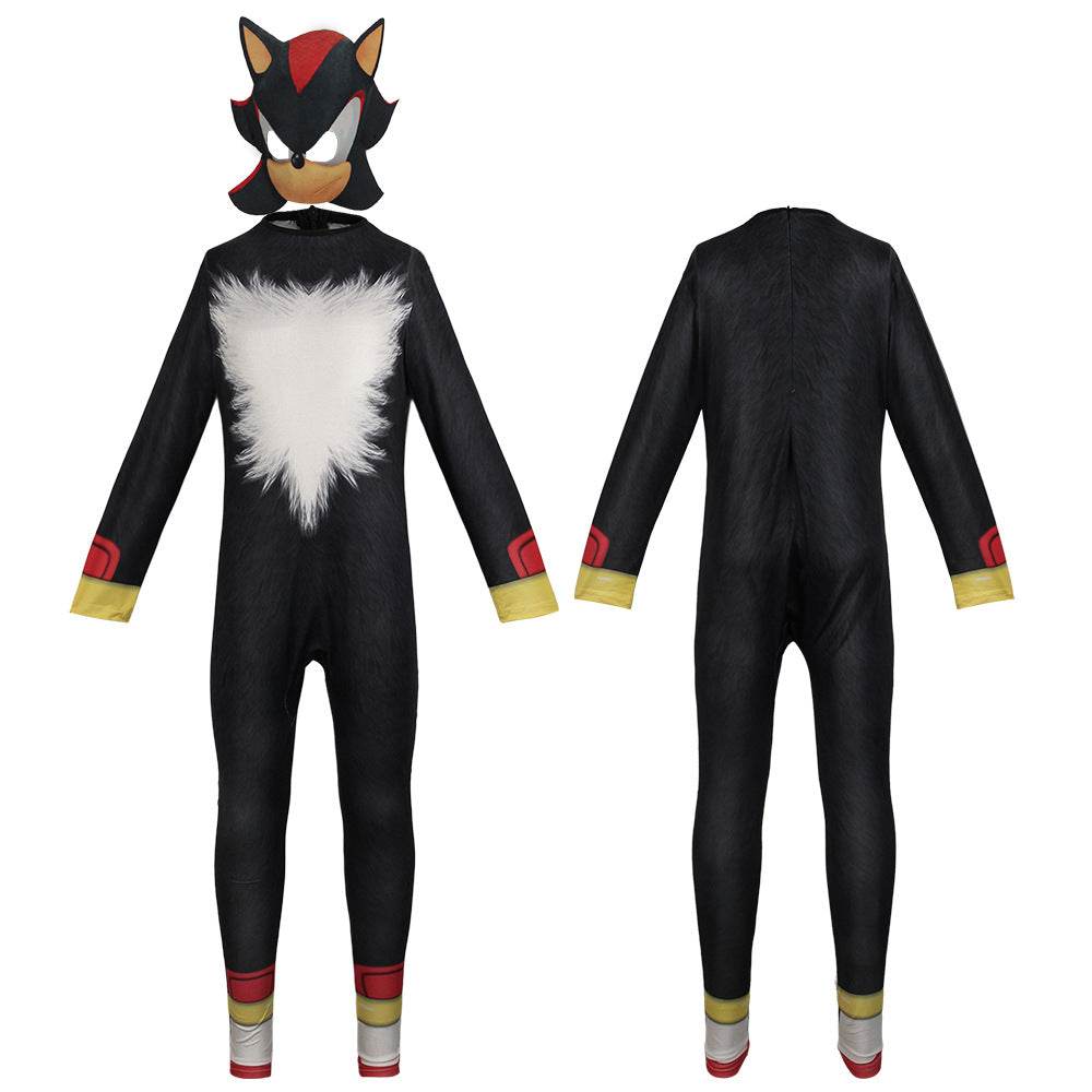 Sonic the Hedgehog Cosplay Costume Jumpsuit Kids Party Carnival - Ecosfun