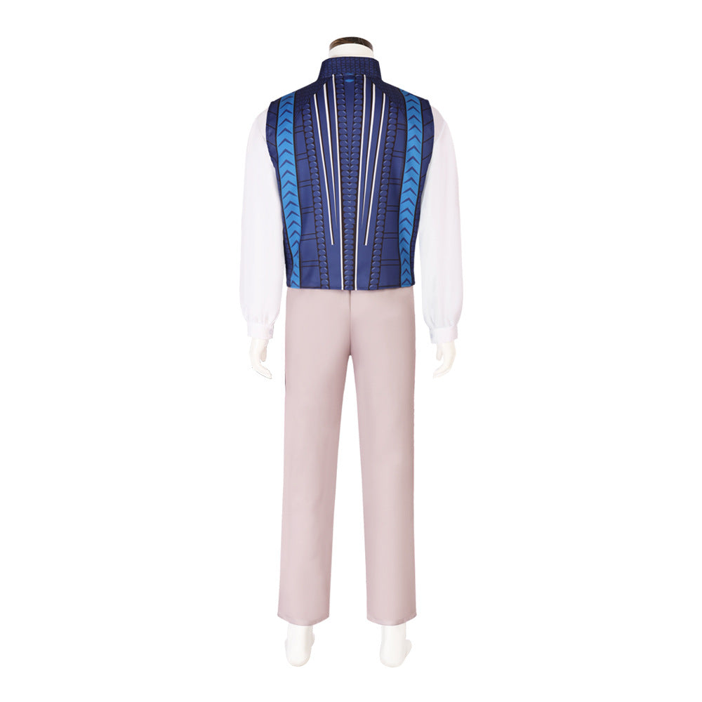 Wicked Fiyero Prince Outfit Carnival Halloween Cosplay Costume Set