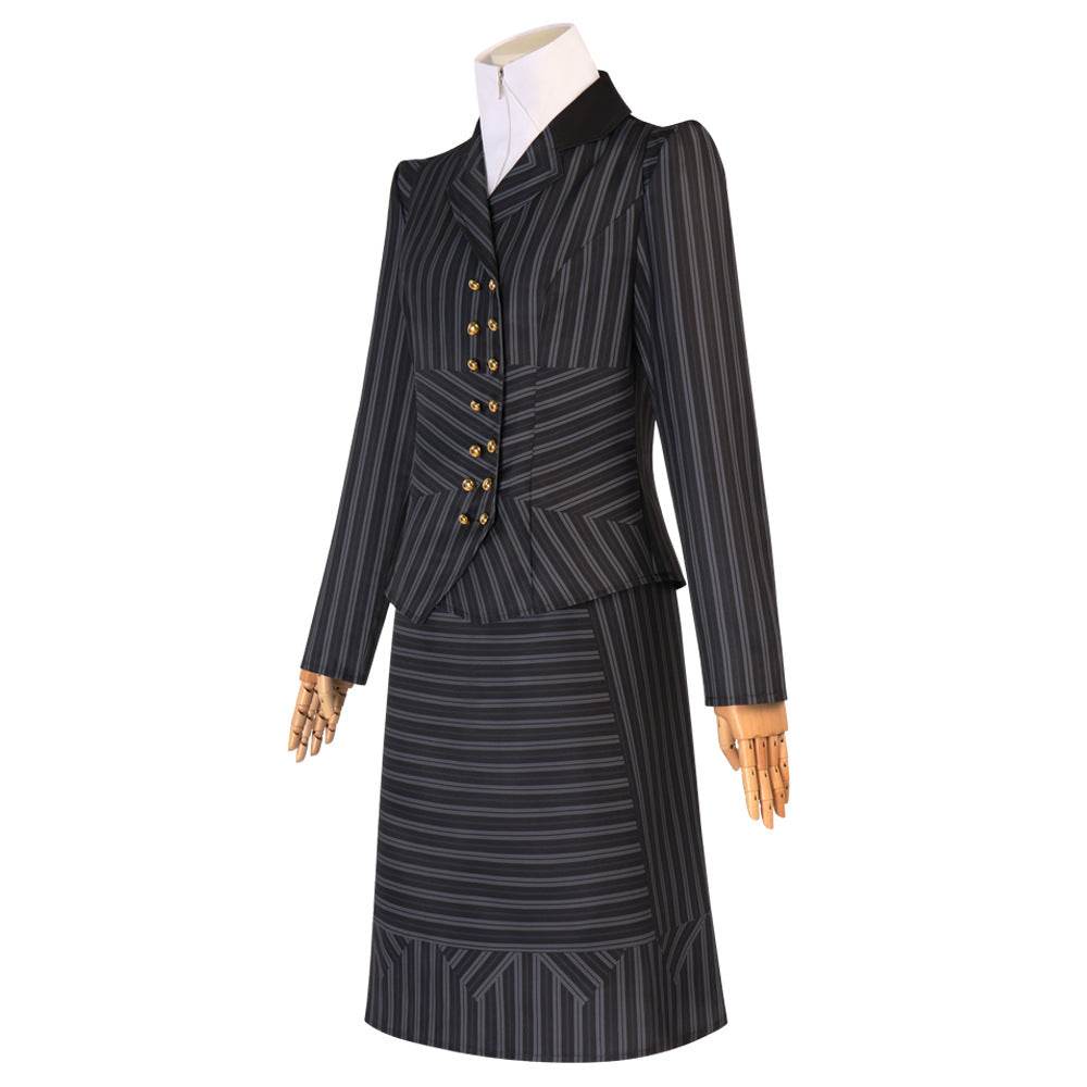 Wicked Elphaba School Uniform Outfit Carnival Halloween Cosplay Costume Set - Ecosfun
