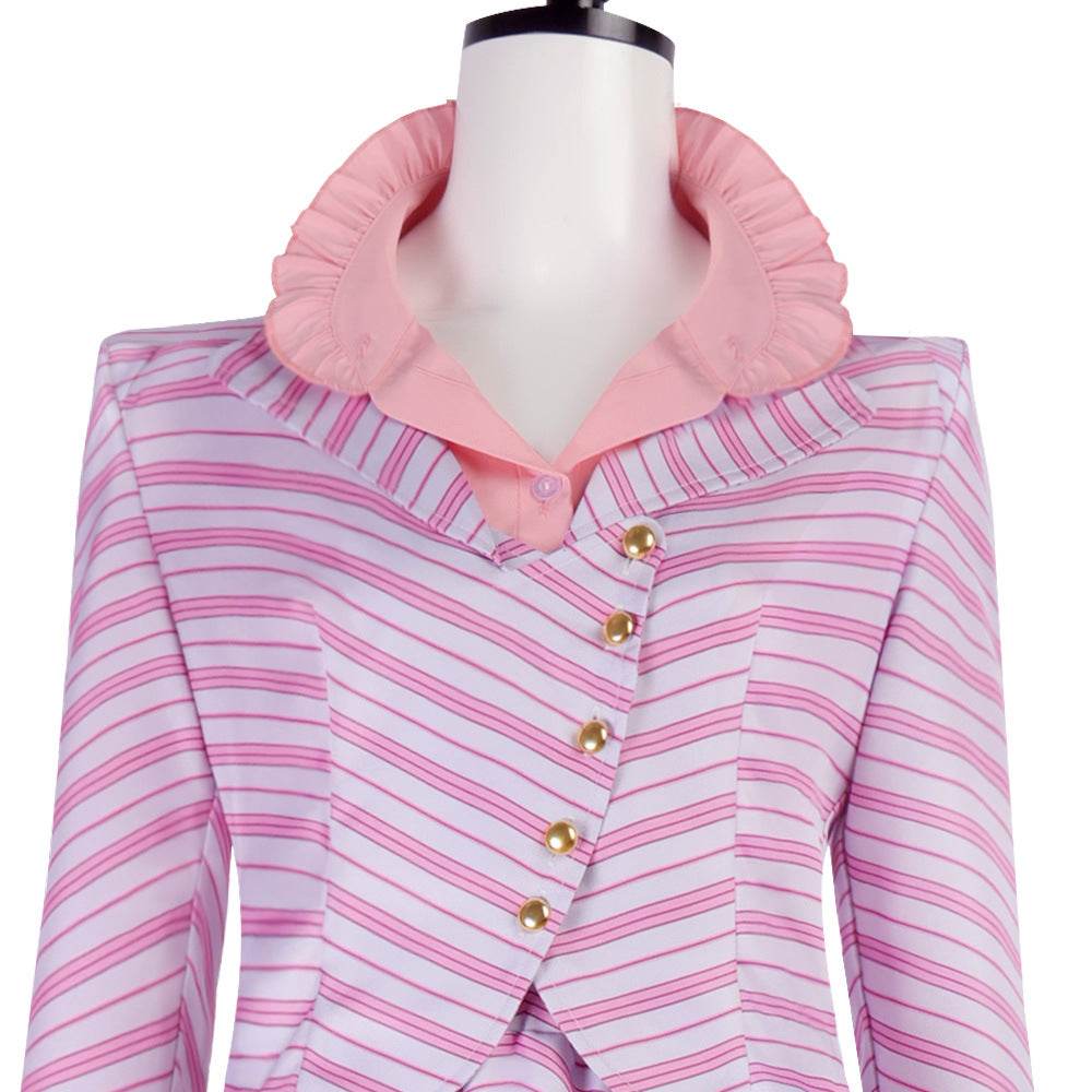 Wicked Glinda Pink Women Suit Outfit Carnival Cosplay Costume - Ecosfun