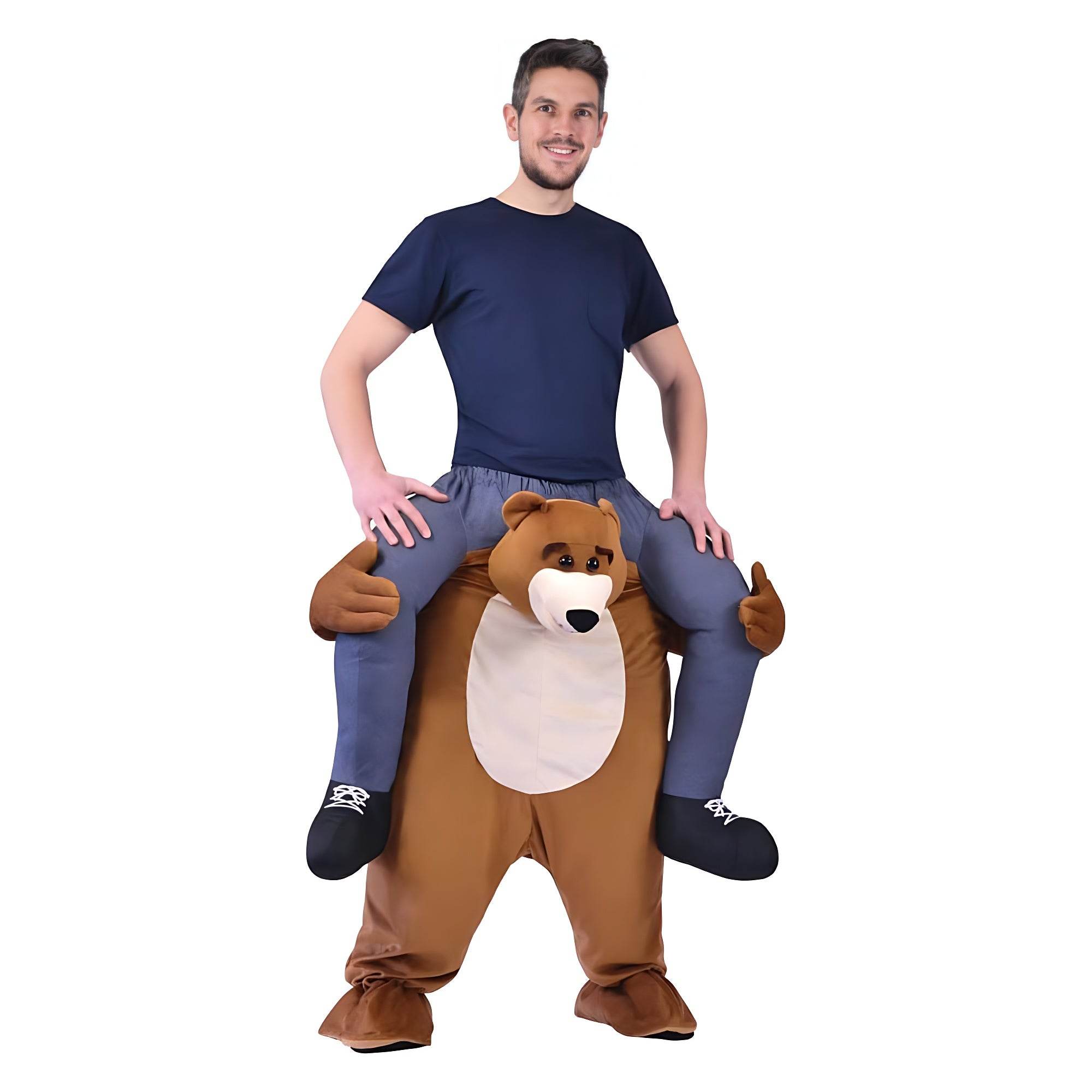 Brown Bear Teddy Unicorn Sheep Horns Octopus Funny Puppet Costumes - Ecosfun