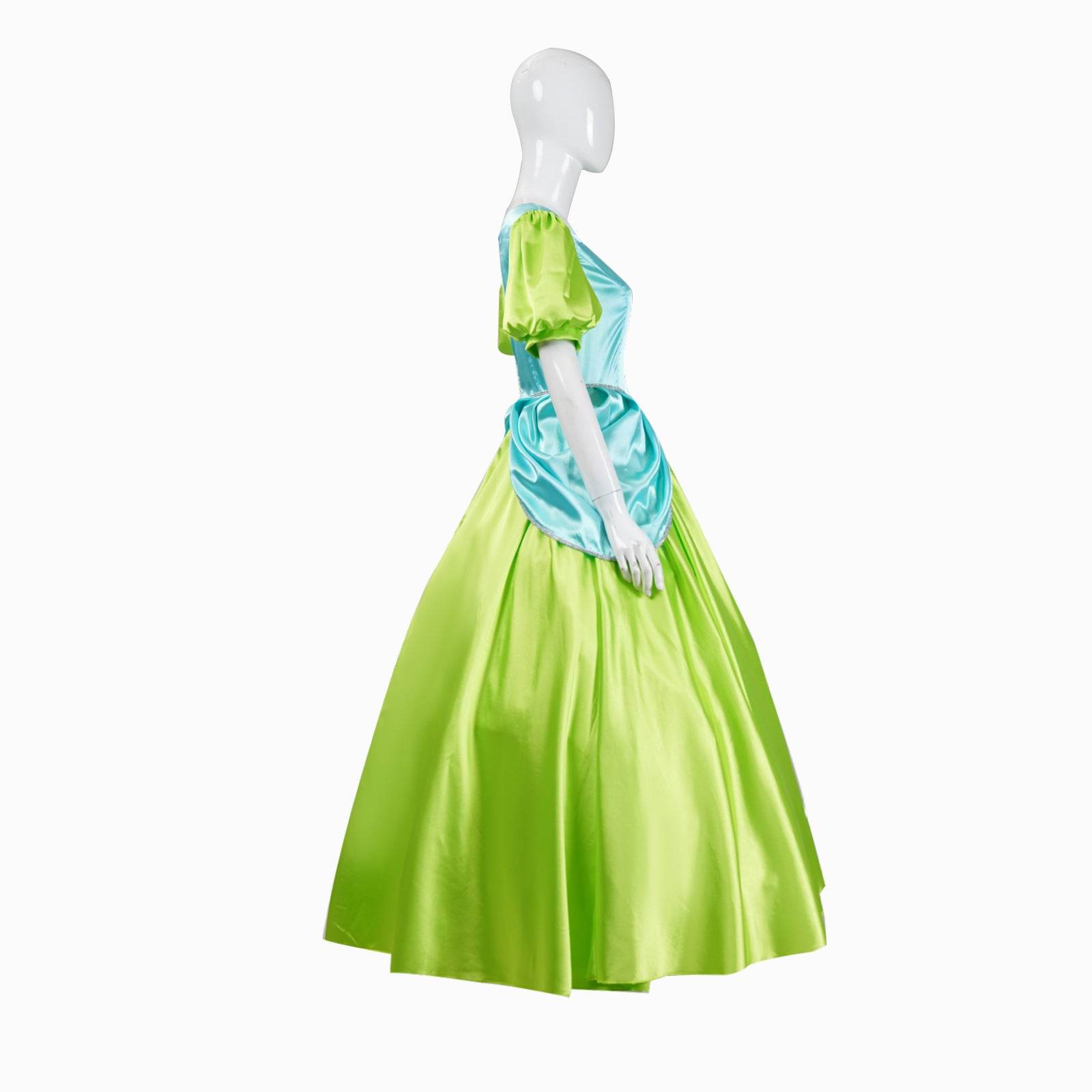 Cinderella cosplay costume elder and Second sister stage princess dress - Ecosfun