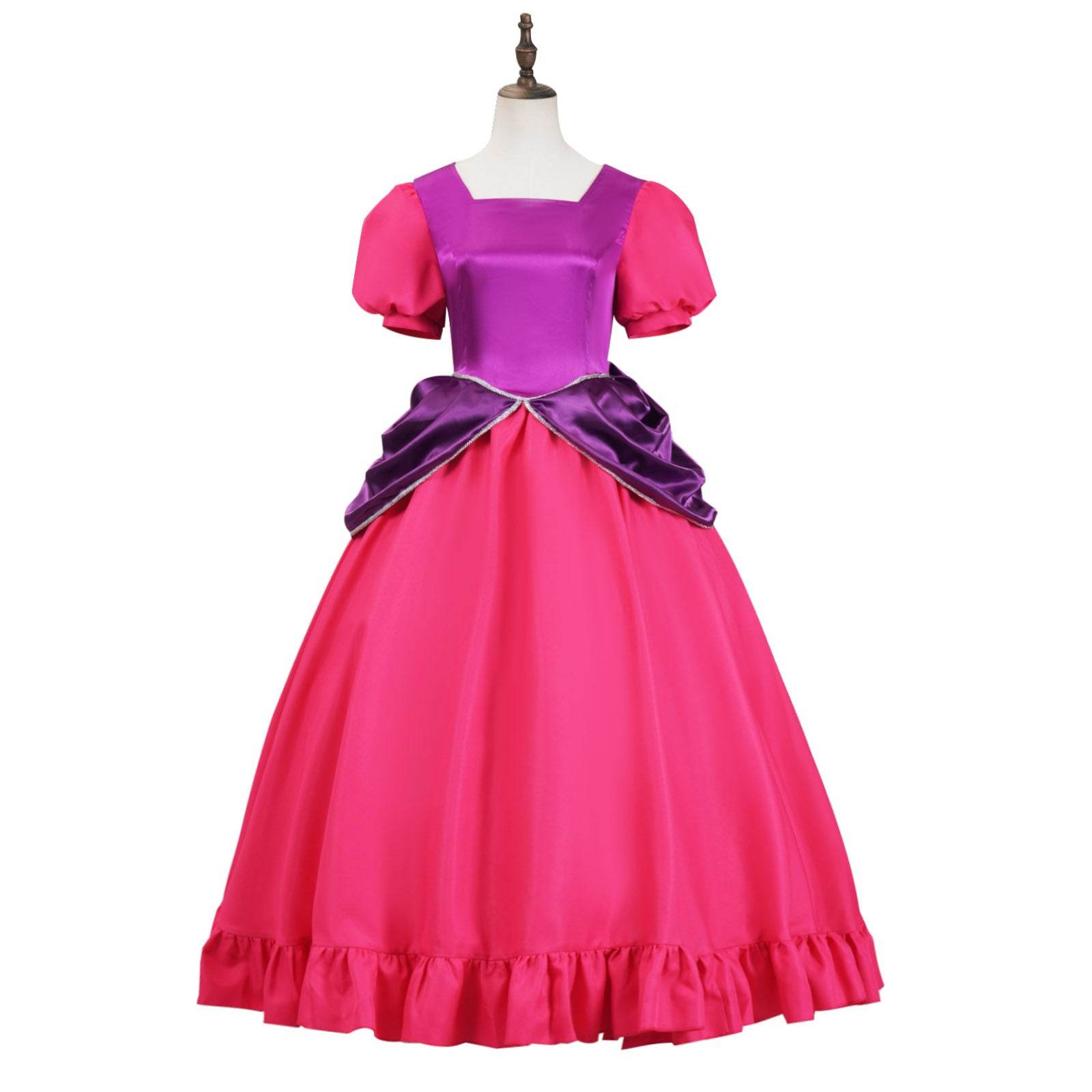 Cinderella cosplay costume elder and Second sister stage princess dress - Ecosfun