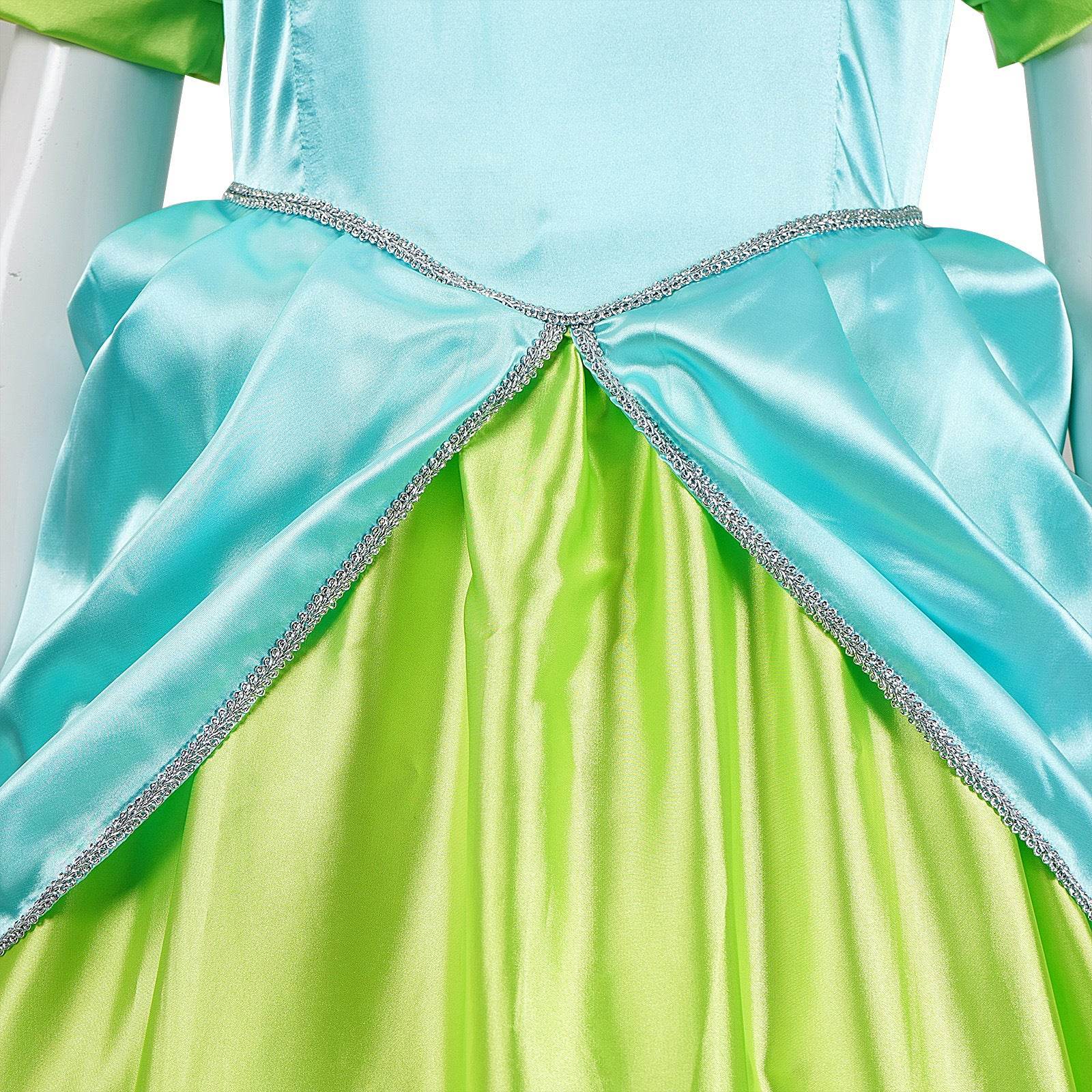 Cinderella cosplay costume elder and Second sister stage princess dress - Ecosfun