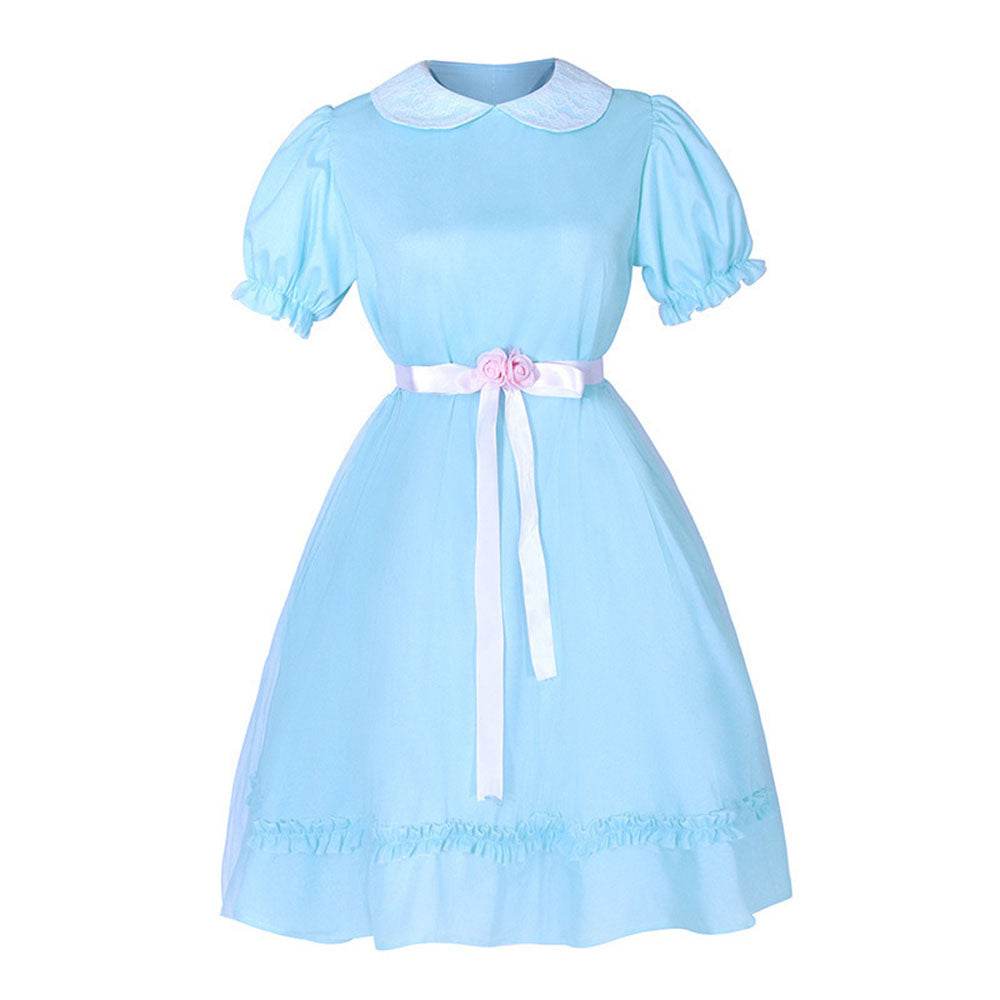 The Shining Grady Twins Costume Cosplay Halloween for Girls Women - Ecosfun