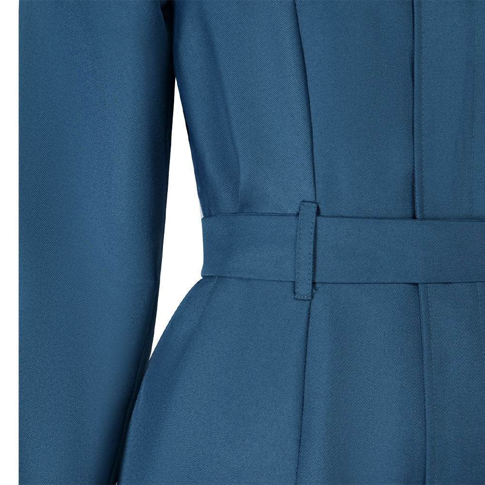 Mouthwashing Anya Women Blue Jumpsuit Carnival Halloween Cosplay Costume - Ecosfun