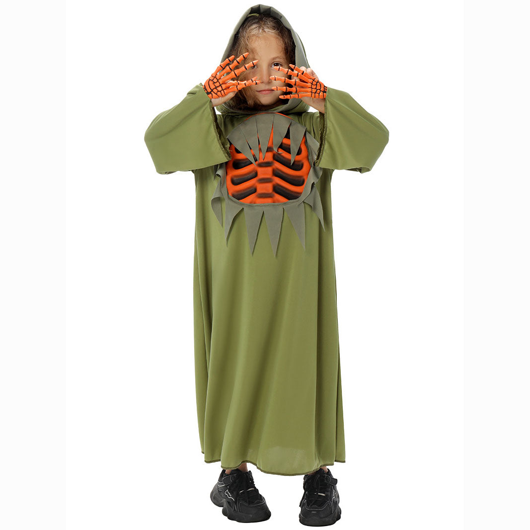 Fun World Scaru Skeleton Bleeding Pumpkin Halloween Costume for Kids
