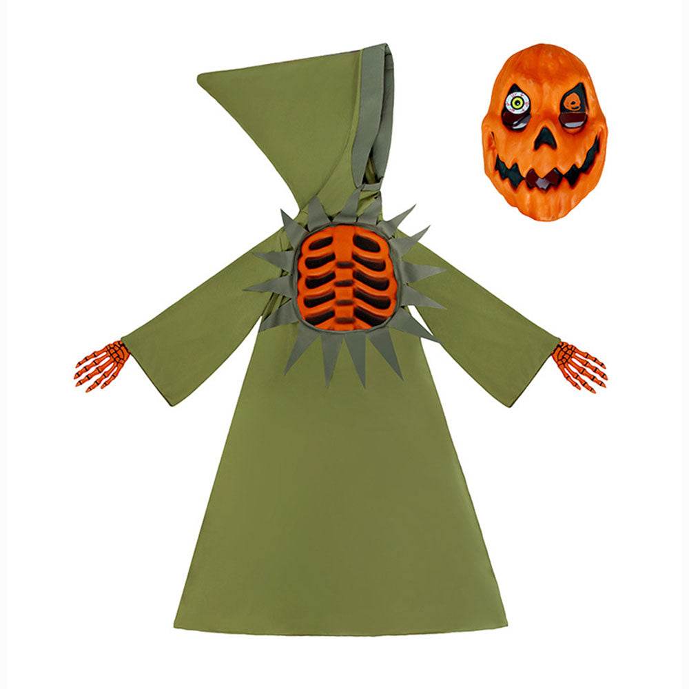 Fun World Scaru Skeleton Bleeding Pumpkin Halloween Costume for Kids - Ecosfun