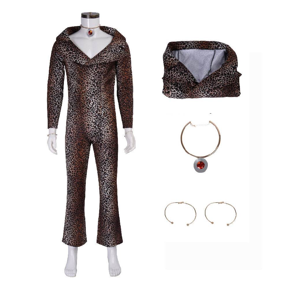 The Fifth Element Ruby Rhod Jumpsuit Cosplay Costume Outfits Halloween - Ecosfun