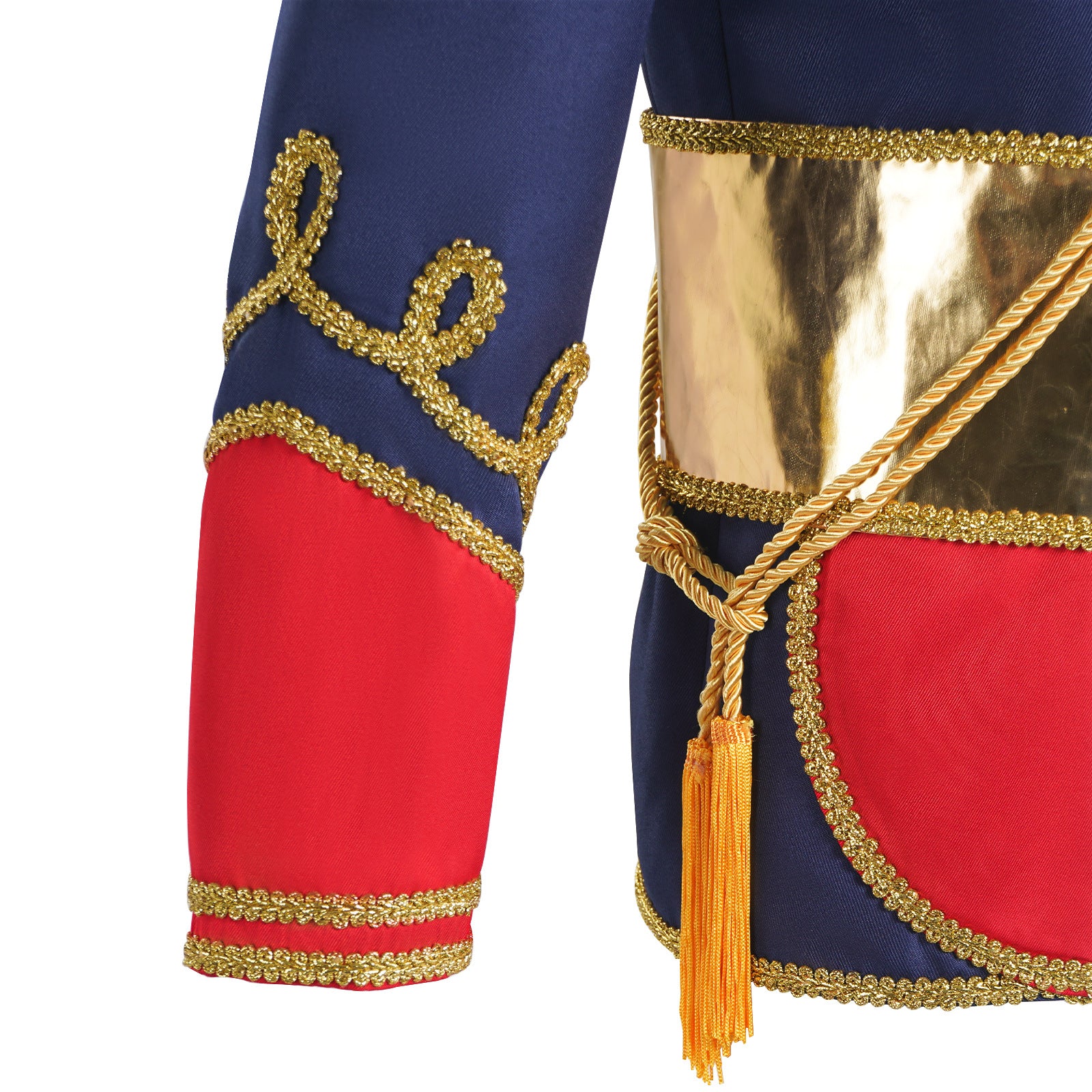 British Hussar Tunic Royal Prince Tailcoat Drummer Parade Costume Jacket Men Halloween