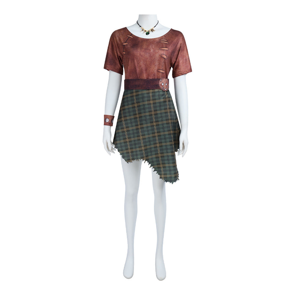 Shrek 5 Fiona Orc Cosplay Costume Halloween Dress Outfits for Women