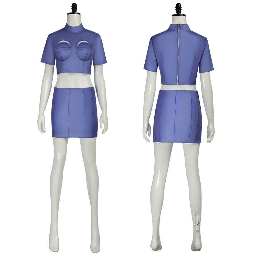 The Fifth Element Stewardess Lilu Cosplay Costume Halloween