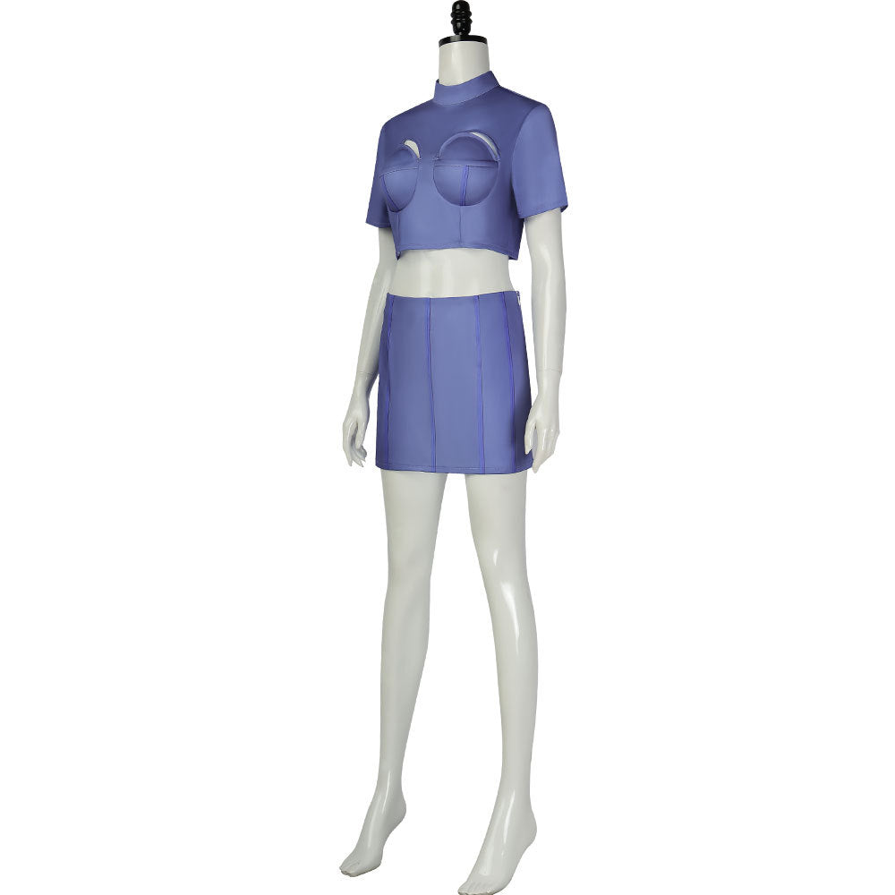 The Fifth Element Stewardess Lilu Cosplay Costume Halloween