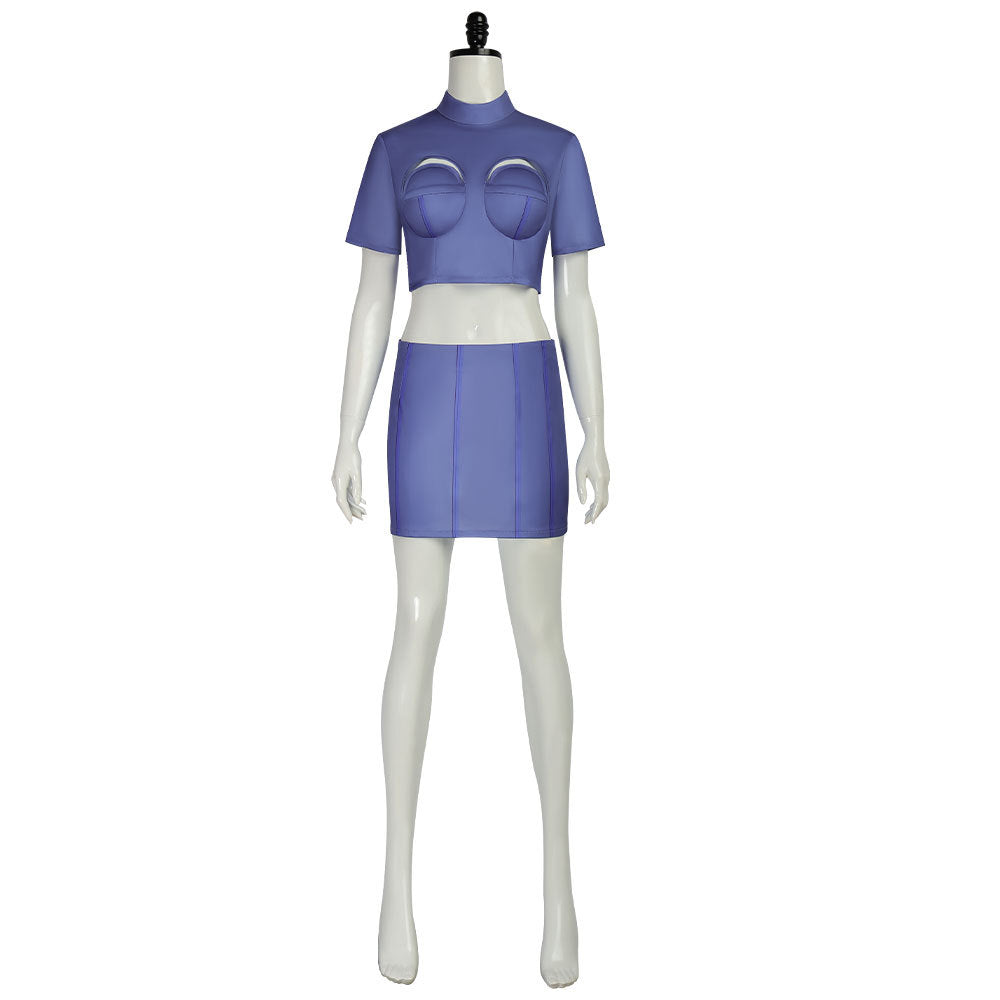 The Fifth Element Stewardess Lilu Cosplay Costume Halloween