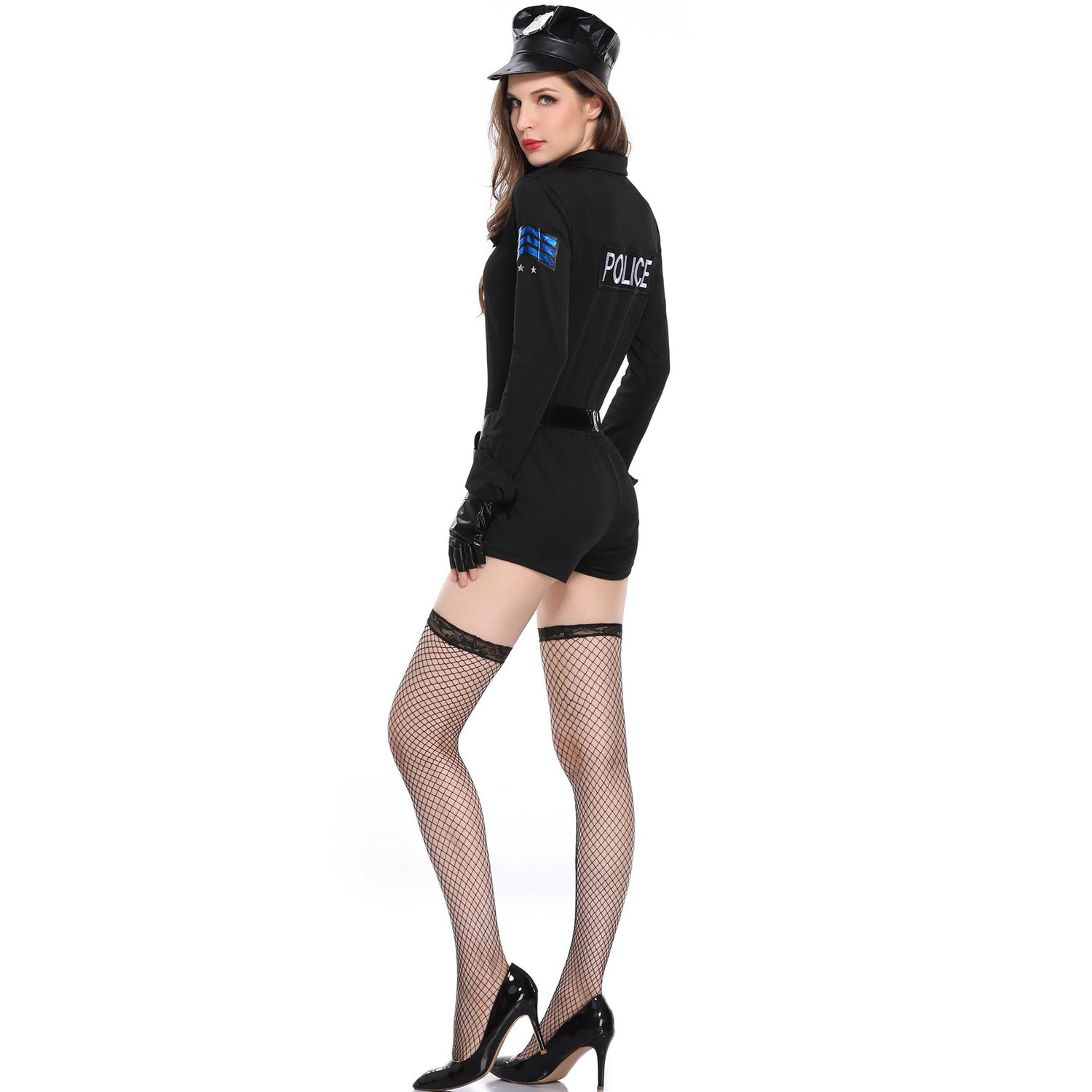 Cop Police Party Halloween Costume For Women