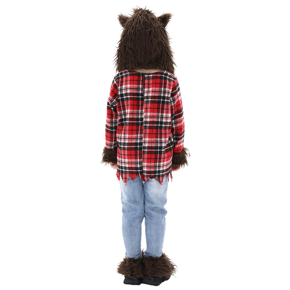 Little Red Riding Hood and the Big Bad Wolf costumes for children's stage Halloween