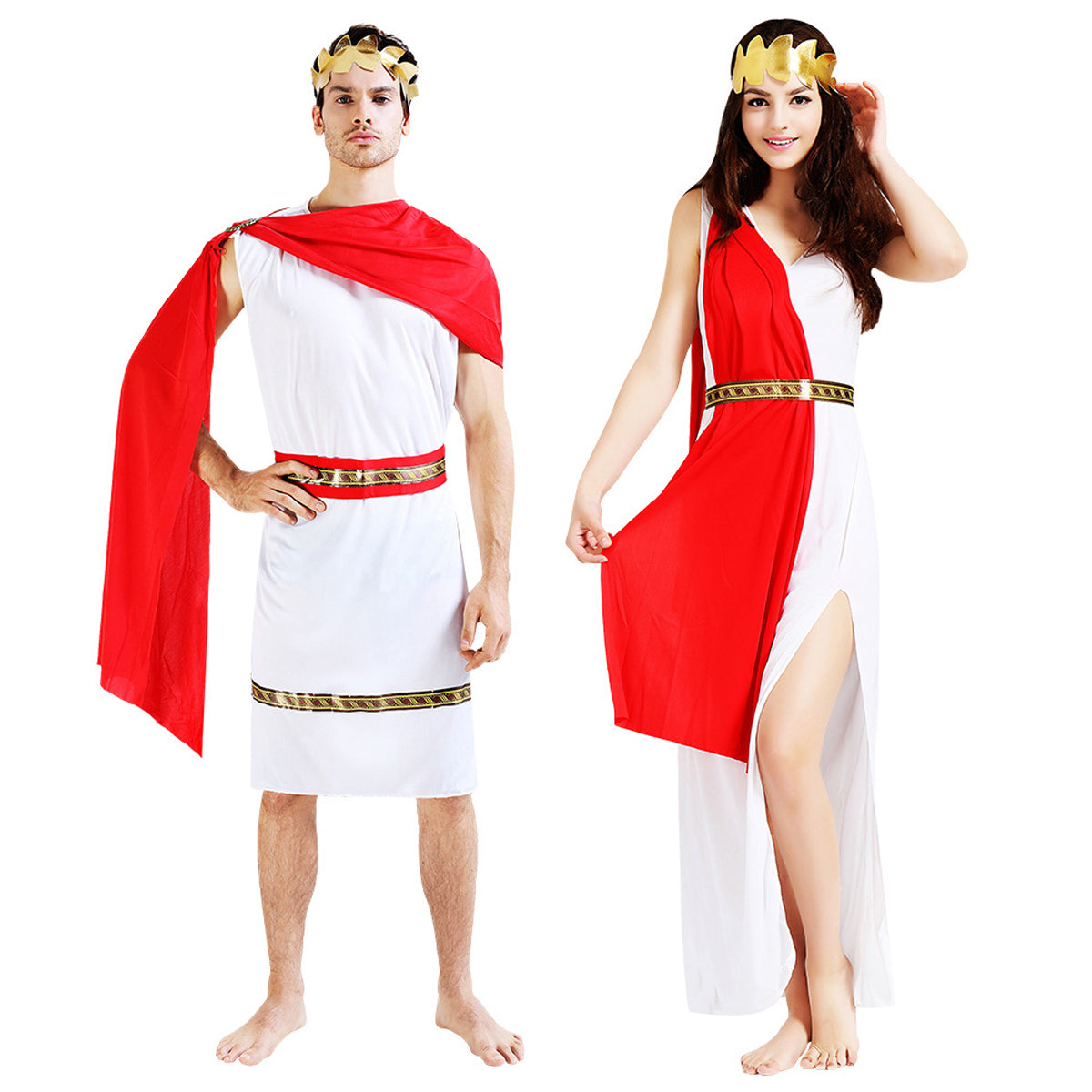 Ancient Egyptian Roman Greek Couple Adult Costume