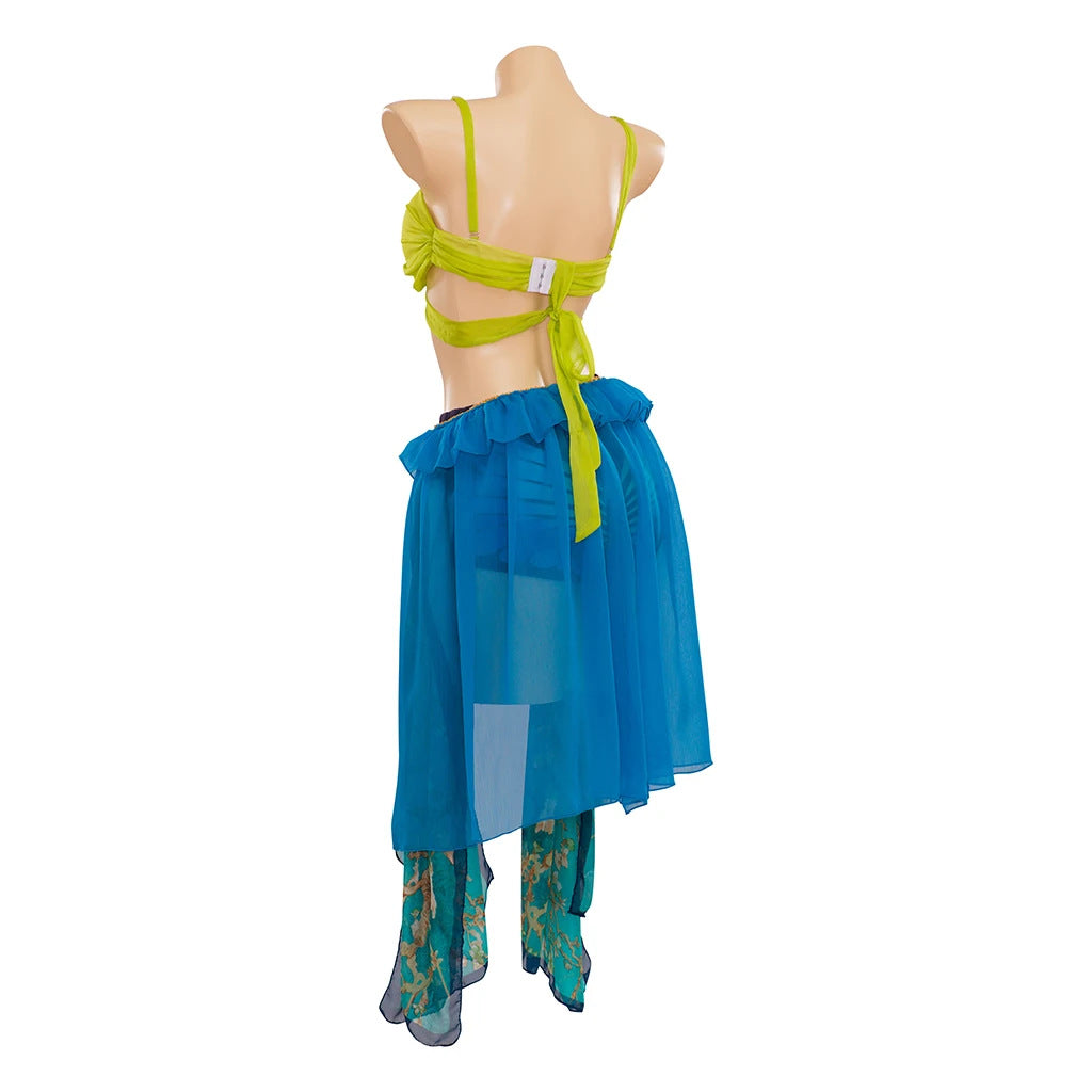 Dreamcosplay Britney Cosplay Spears Slave 4 U Costume Stage Halloween