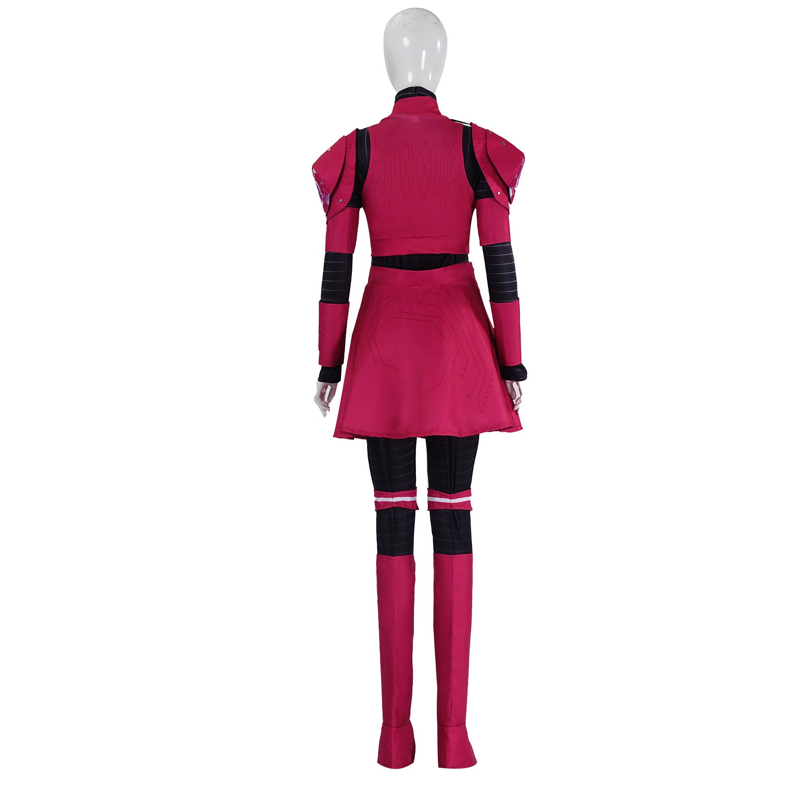 Robot Scary Doll Megan Costume M3GAN 2.0 Horror Cosplay for Adult Kids