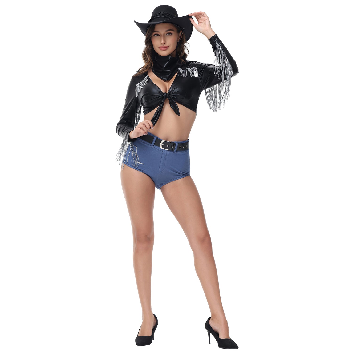 Ride It Out Cowgirl Costume Nightclub DS DJ Uniform