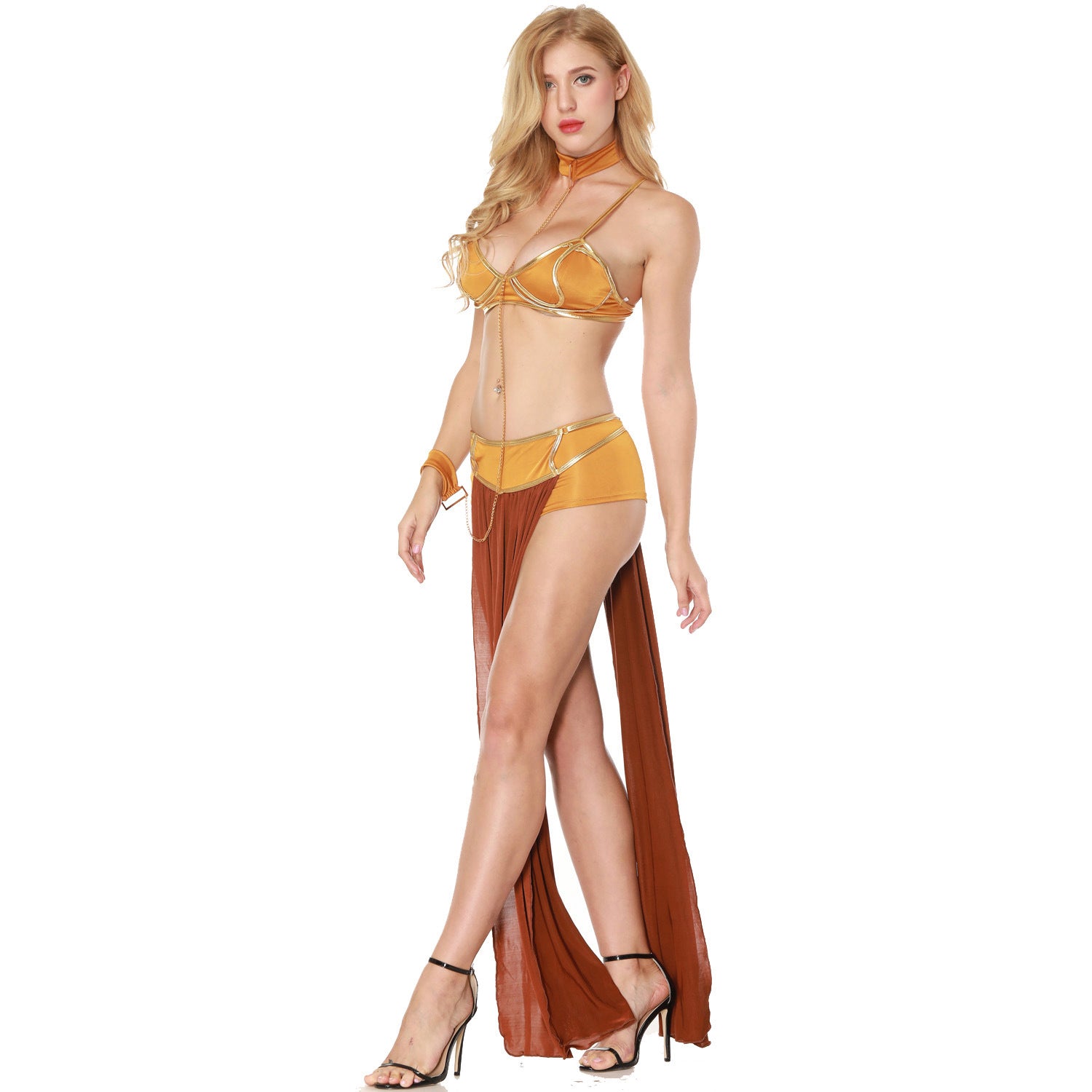 Princess Slave Leia Costumes Queen Uniform Costume