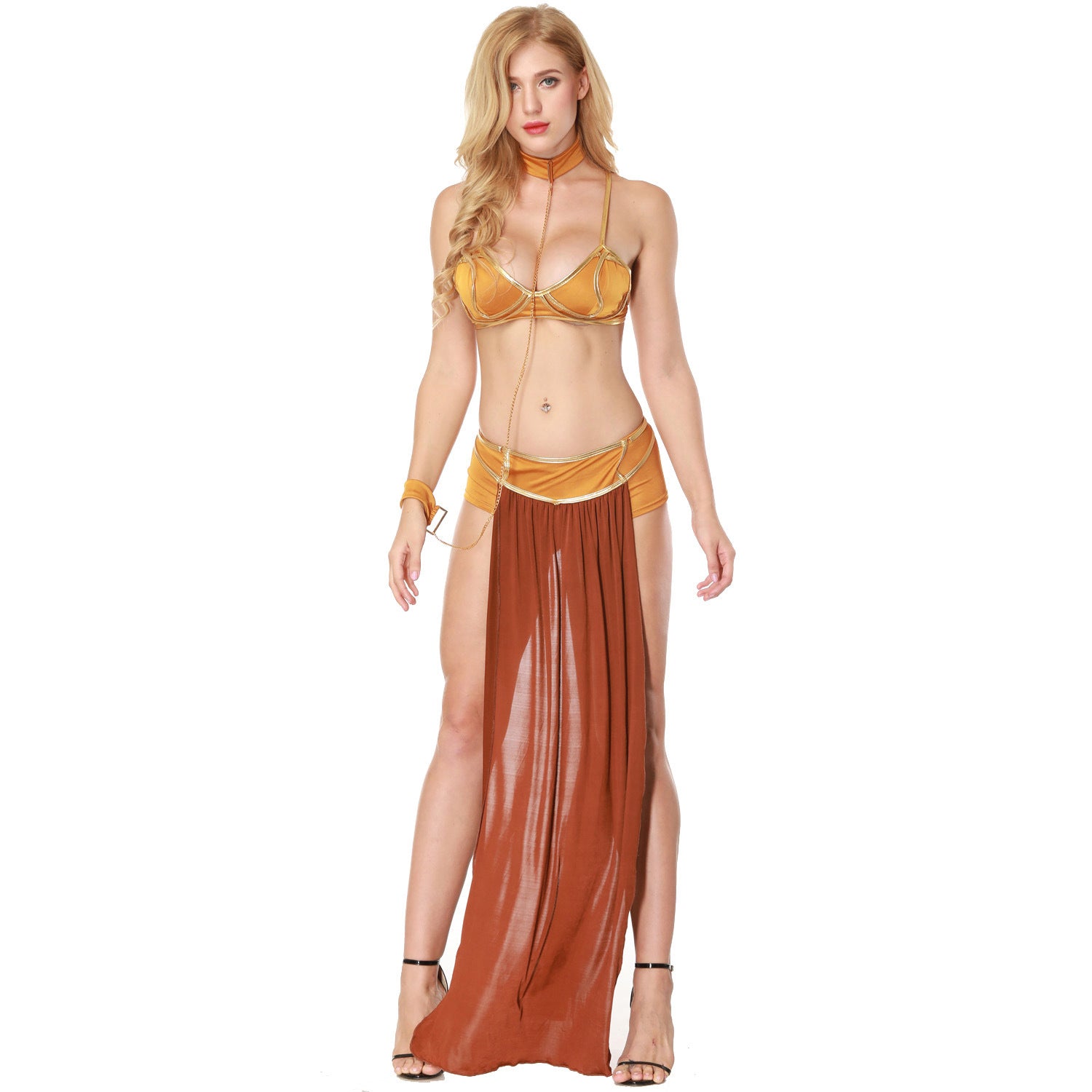 Princess Slave Leia Costumes Queen Uniform Costume