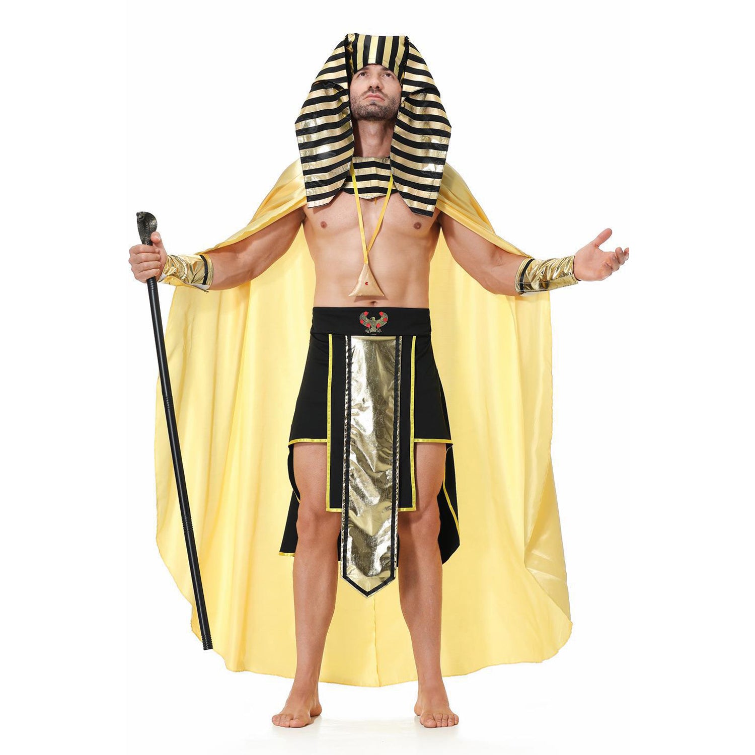 Adult Men Royal Pharaoh Halloween Costume