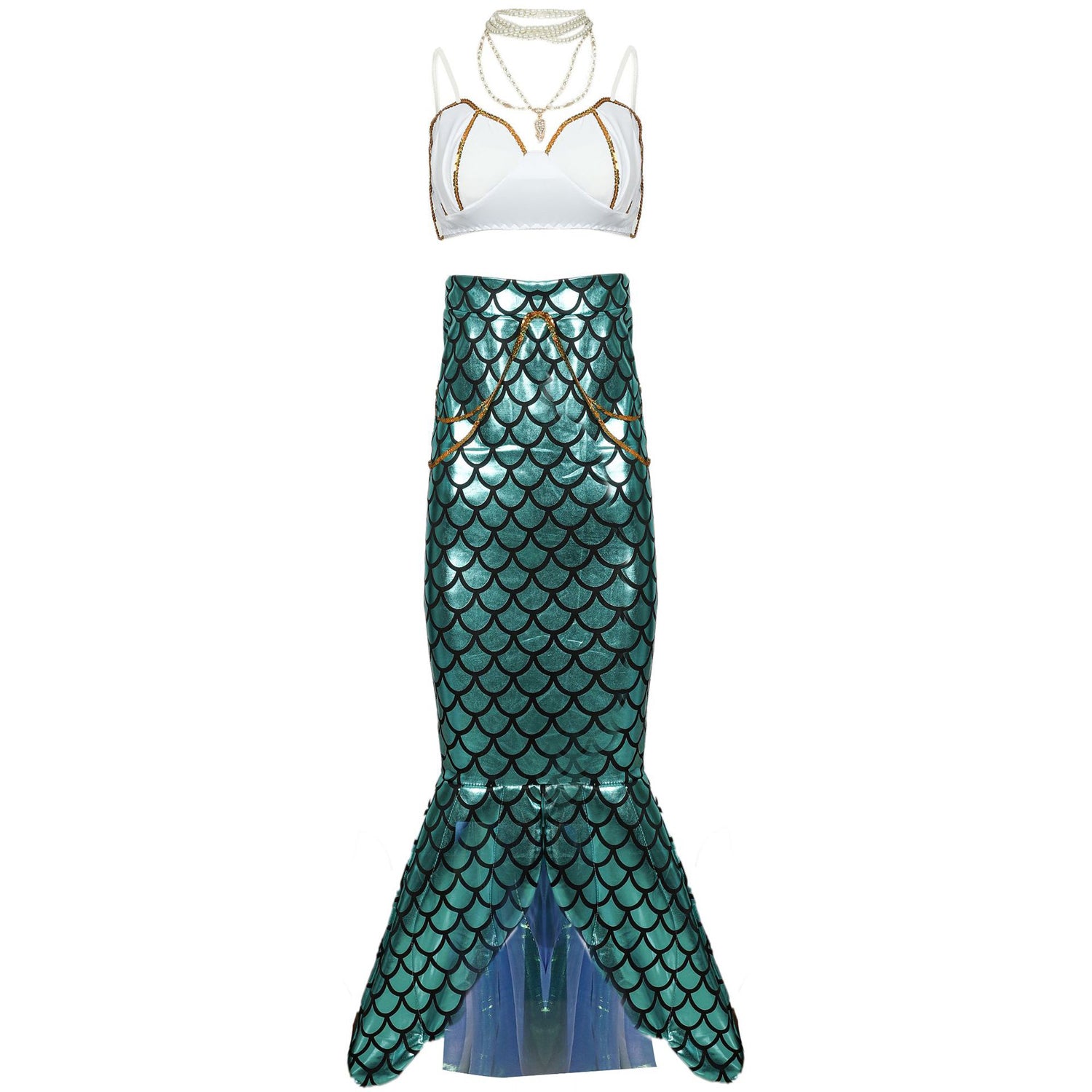 Shining Fairytale Costume Mermaid Princess Costume