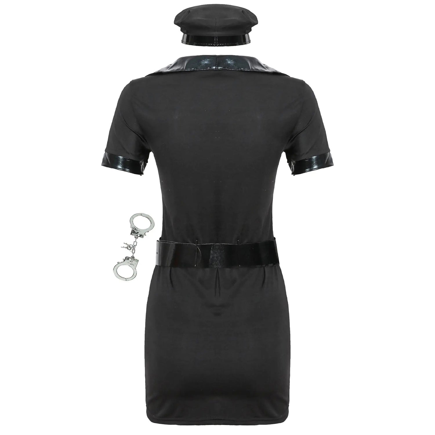 Female Police Cop Instructor Uniform Costume Halloween Carnival Party