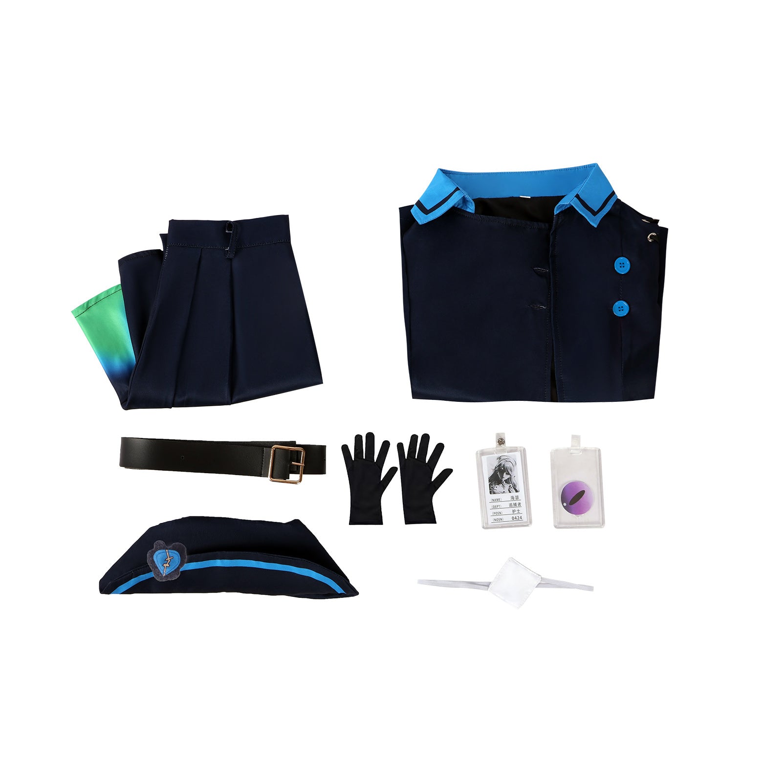 Game Heartbroken Nurse Heather Eggy Party Cosplay Costume For Women