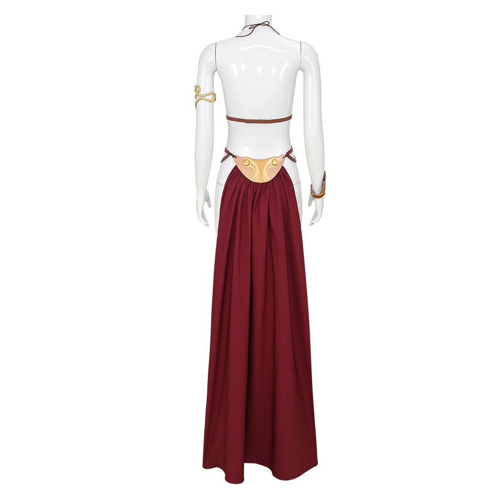 Star Wars Leia Organa Princess Carnival Suit Cosplay Costume For Adults