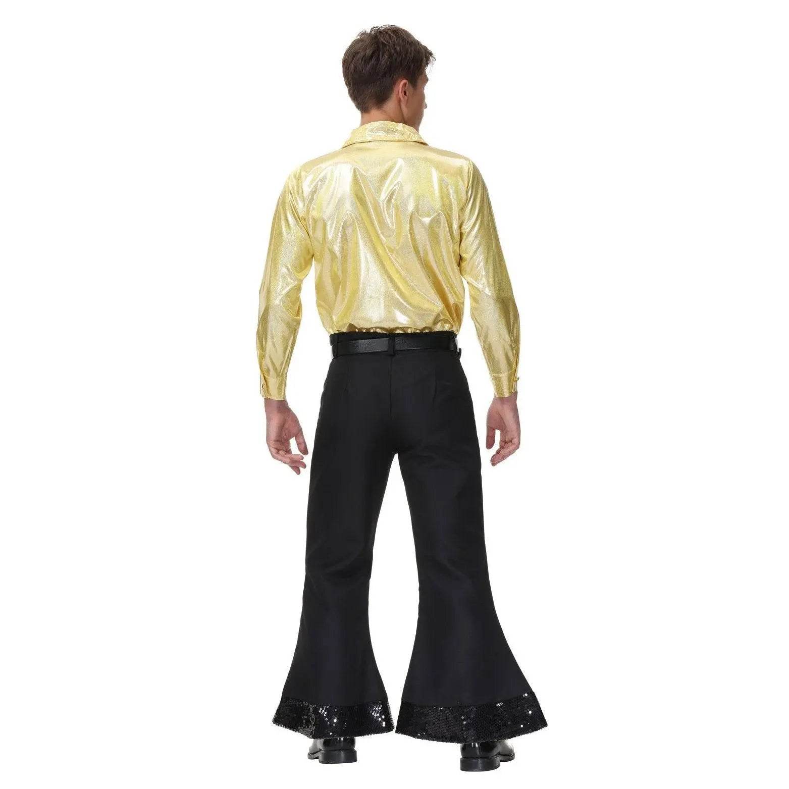 70s Hip Hop Rock Hippie Costumes Fancy Dress Cosplay Halloween Outfit For Adult - Ecosfun