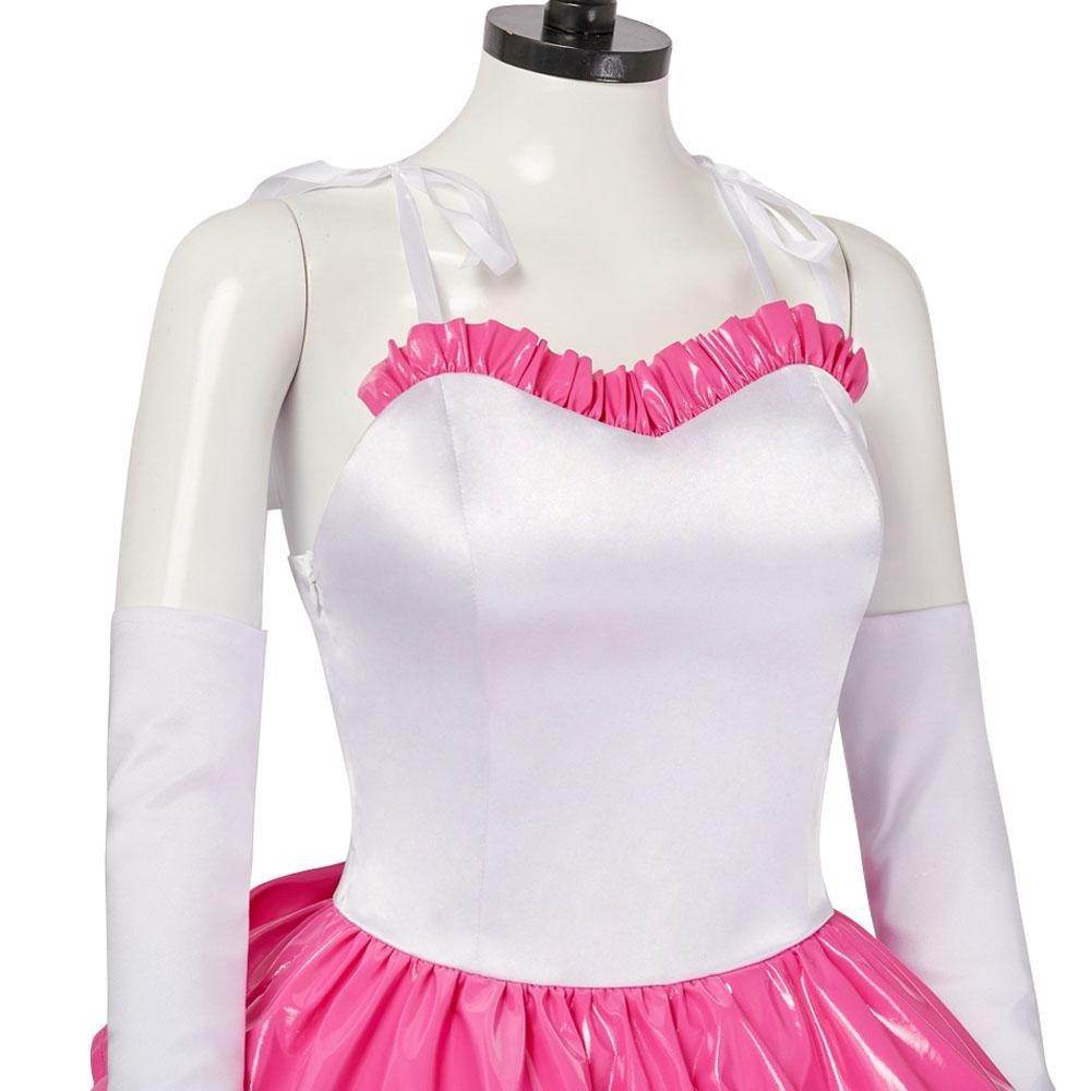 70s Perfect Blue Mima Kirigoe Cosplay Costume Red and Pink Dresses for Women - Ecosfun