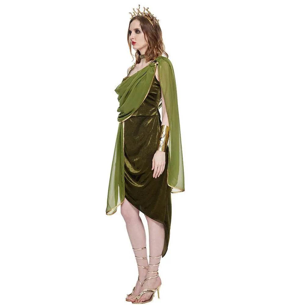 Adult Medusa Costume Halloween Cosplay Outfit for Bar Parties and Performances - Ecosfun