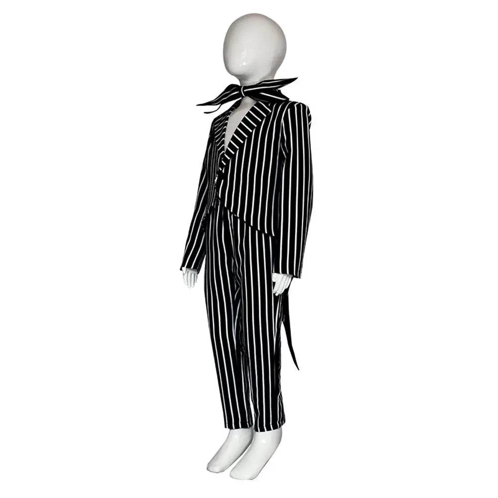 Adult kids Jack Skellington Sally Suit Costume The Nightmare Before Christmas for women men Boy Girl full Set - Ecosfun