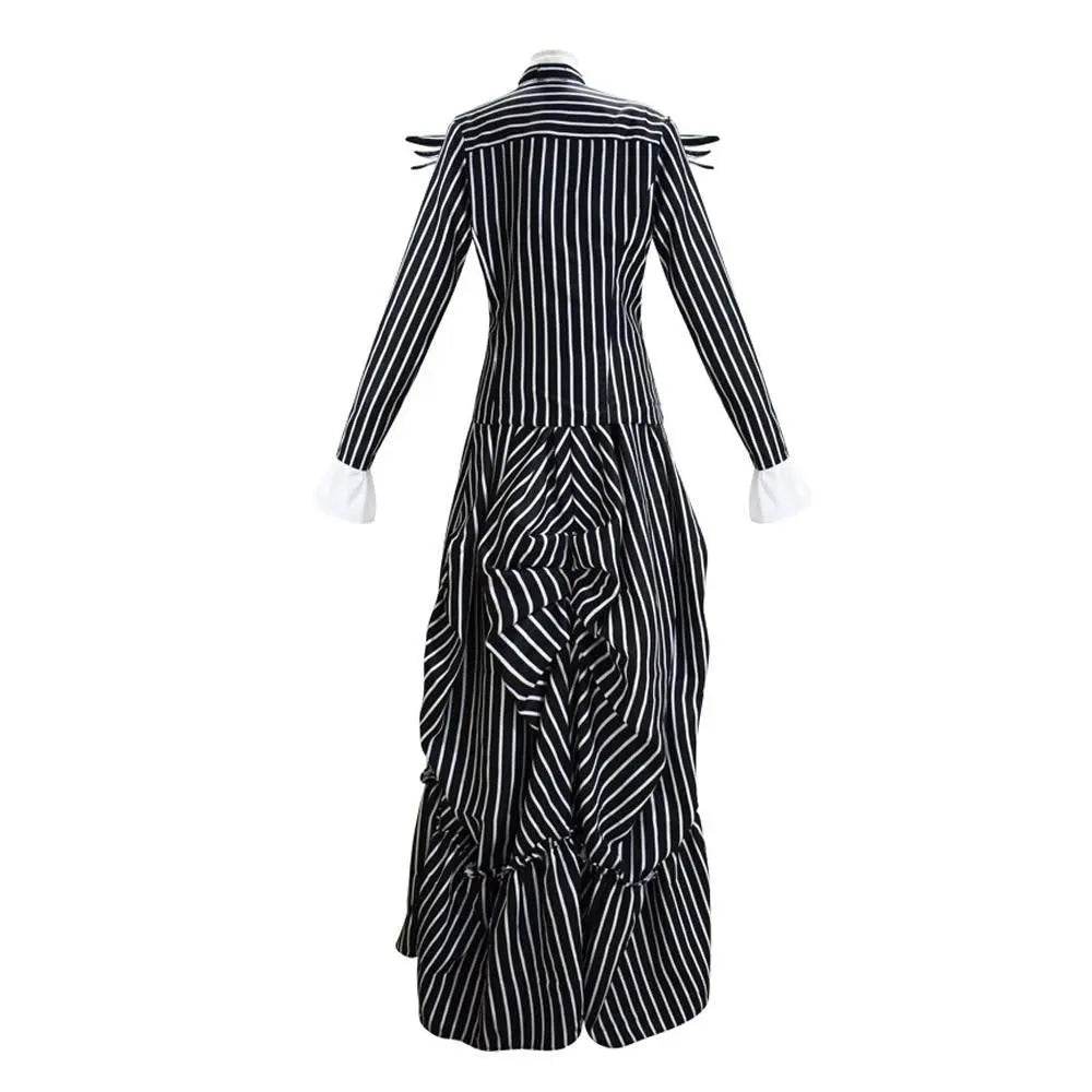 Adult kids Jack Skellington Sally Suit Costume The Nightmare Before Christmas for women men Boy Girl full Set - Ecosfun